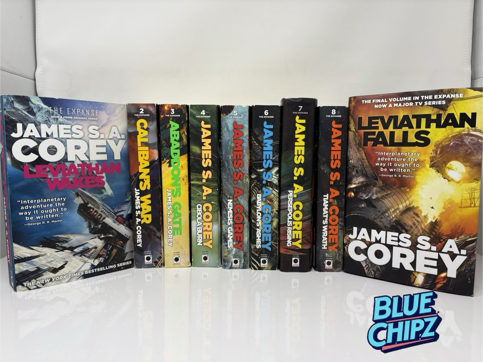 The Expanse Book Series 1-9 James S. A. Corey Paperback &Hardcover Lot 1st Ed
