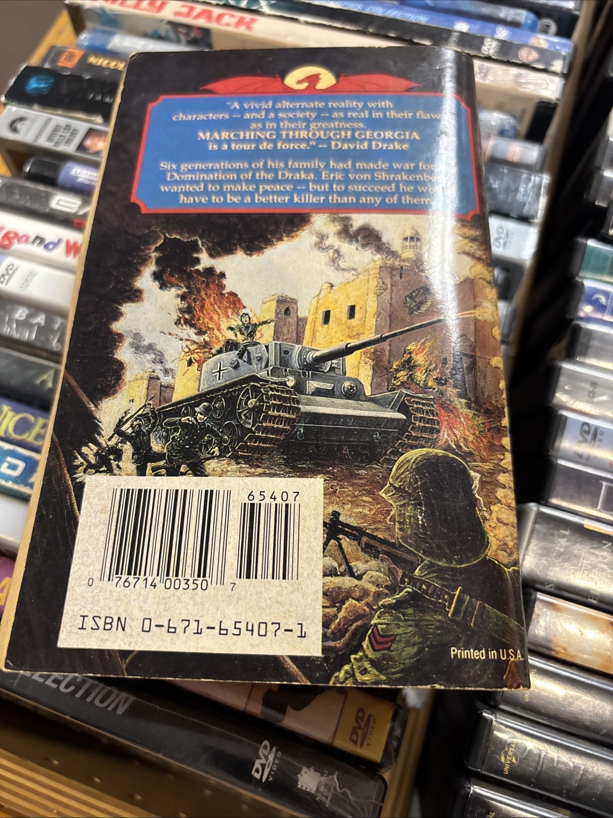 Marching Through Georgia by S. M. Stirling (1988 Baen) 1st Print!