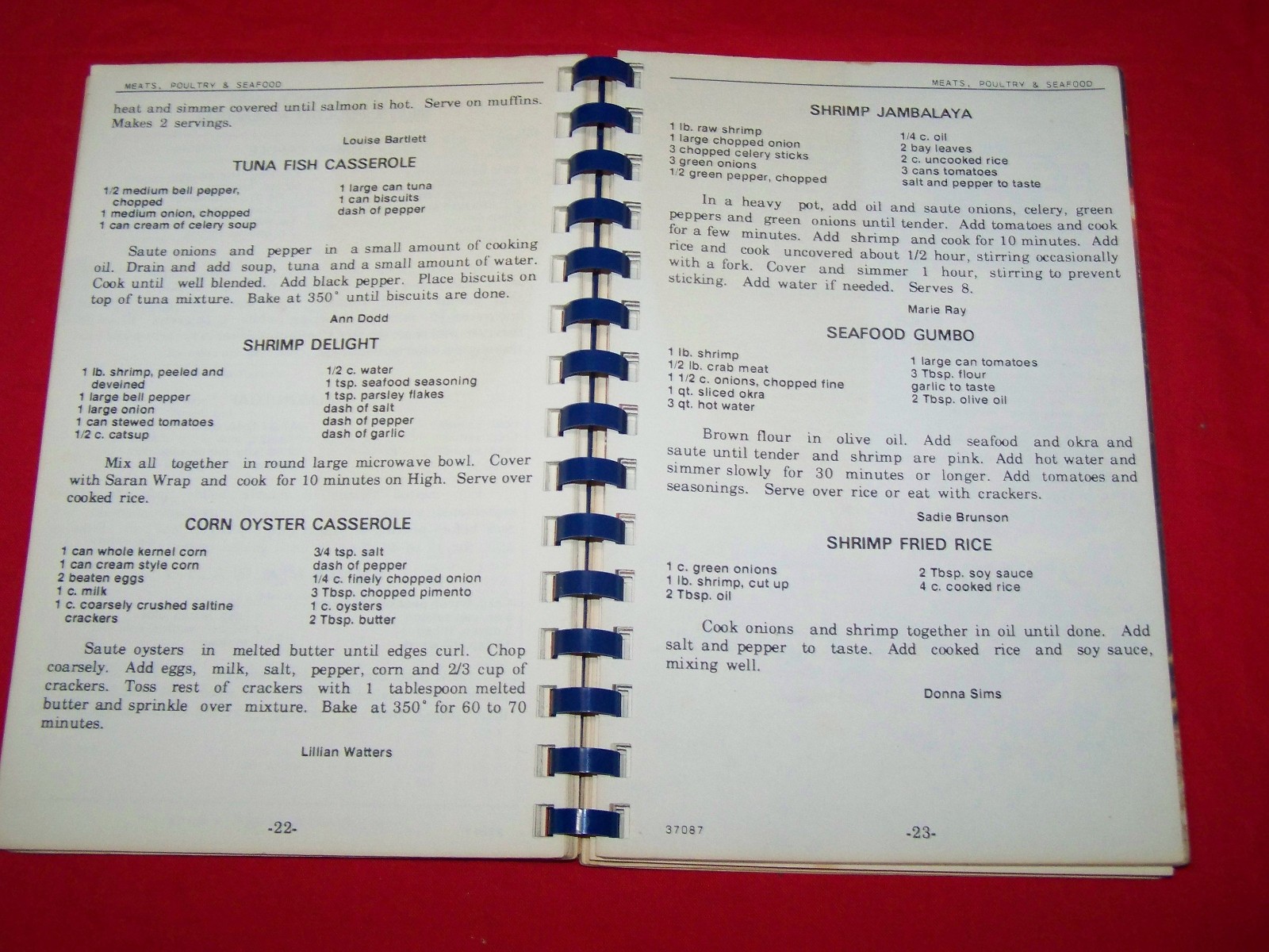 Evangel Temple Assembly of God Theodore Alabama Cookbook 1977 + History