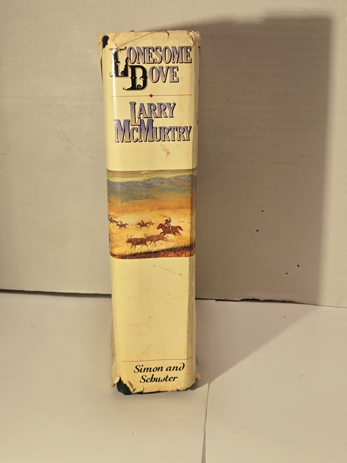 Lonesome Dove by Larry McMurtry Early Edition Hardcover 1985 Page 621 Error