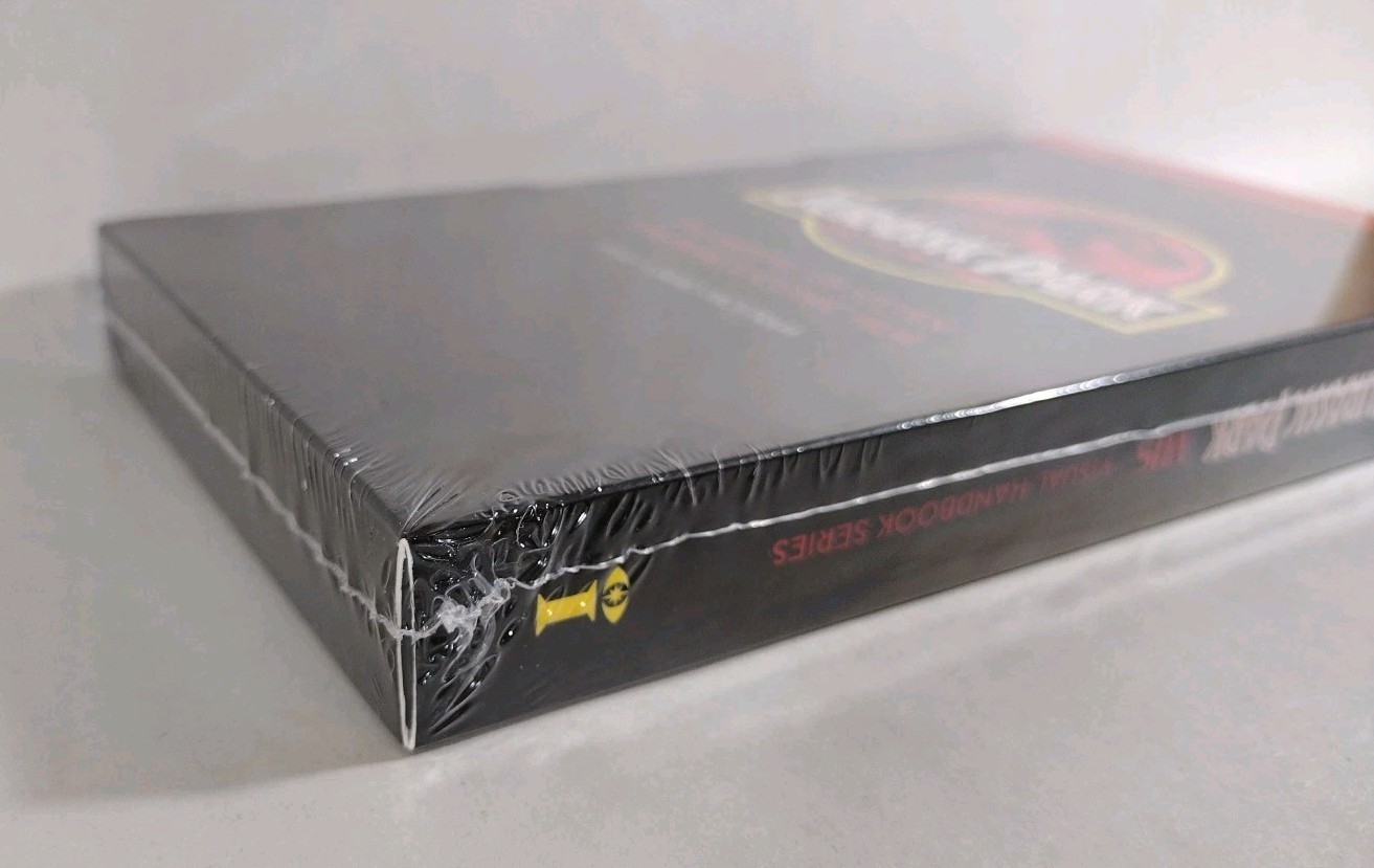 Jurassic Park: VHS (2026) James Mottram Visual Handbook Series HC New Sealed