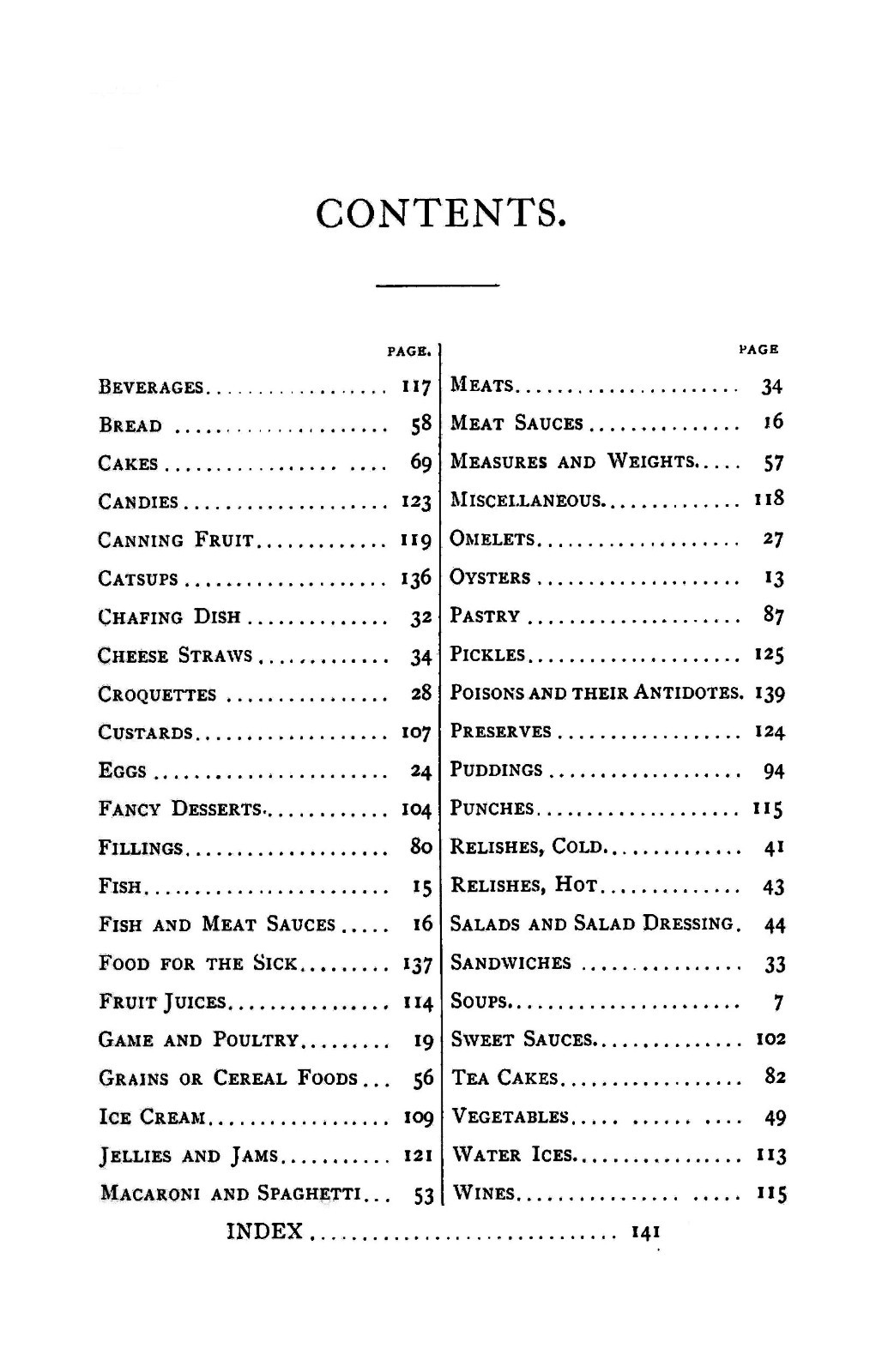 1902 The Columbia (Tennessee) Vintage Cook Book 154 Pages