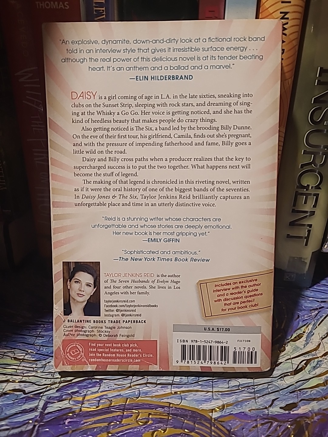 First Edition Daisy Jones and The Six by Taylor Jenkins Reid Paperback Book