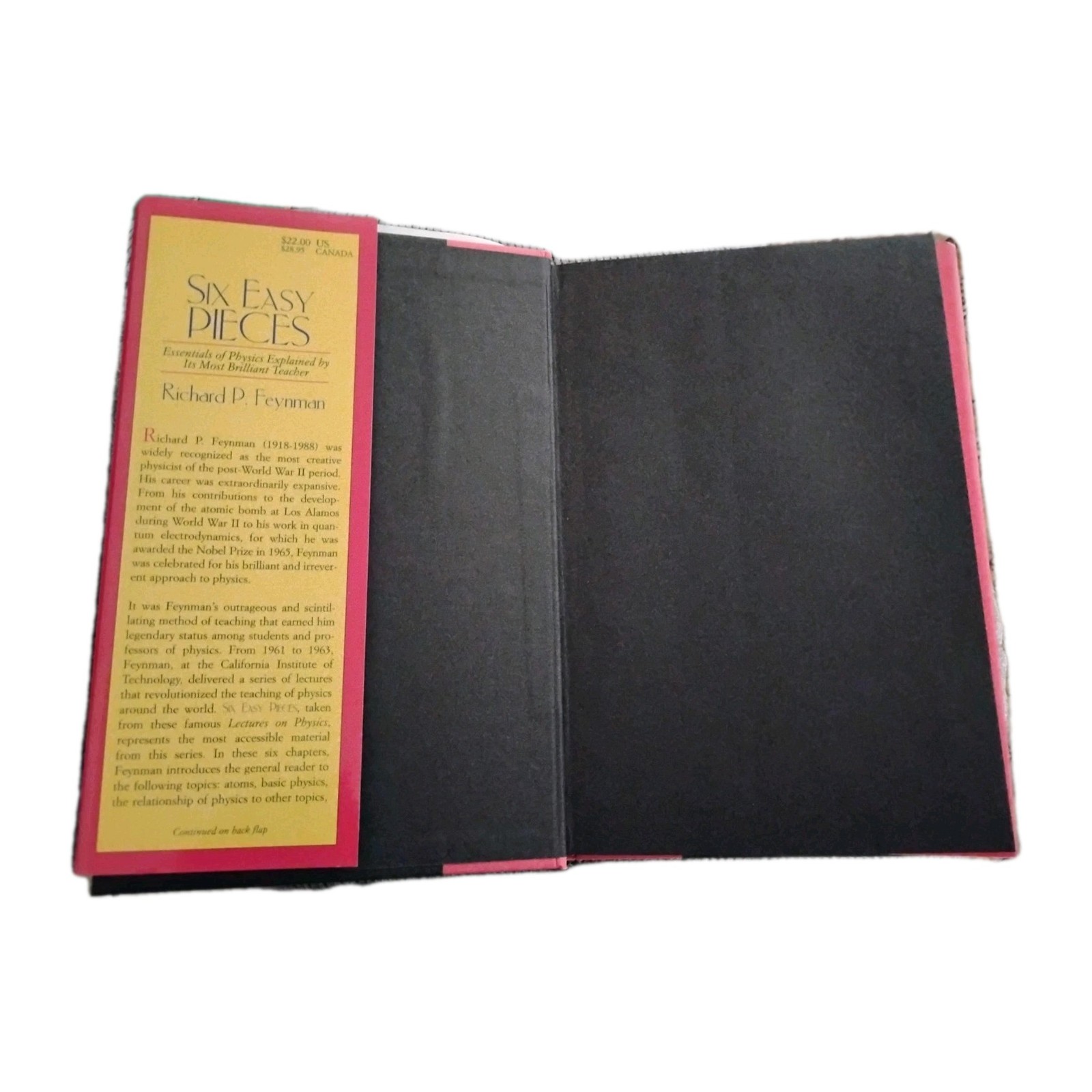 Richard P. Feynman Six Easy Pieces: Essentials of Physics (1994, Hardcover)