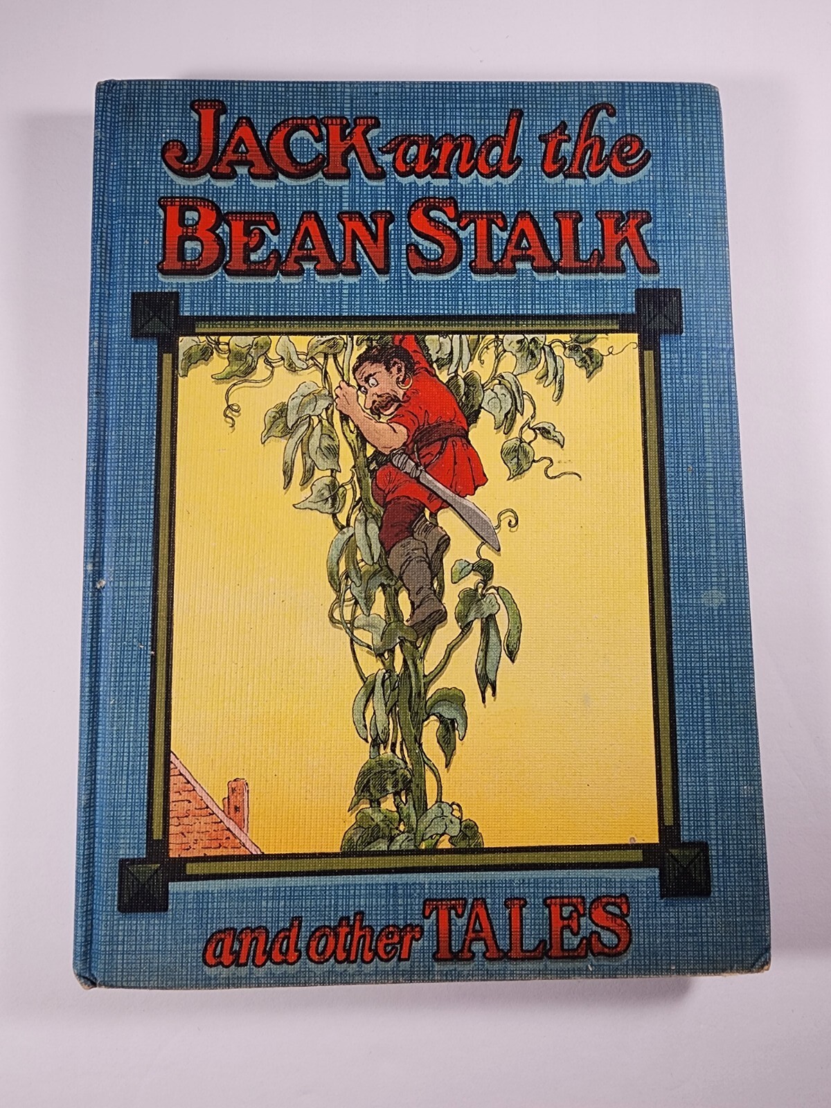 Vintage 1919 Jack And The Beanstalk And Other Tales Book Whitman Publishing RARE