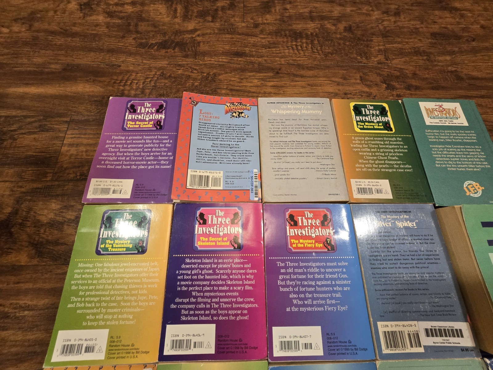 Alfred Hitchcock & Three Investigators lot 1-12, 3 in 1 & 2 Crimebusters HTF!!