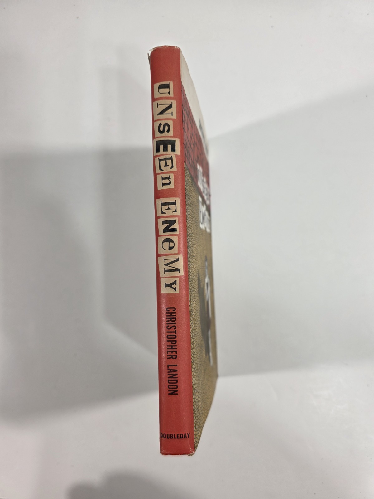 Unseen Enemy Christopher Landon 1957 Book Club Edition Ellen Raskin Doubleday