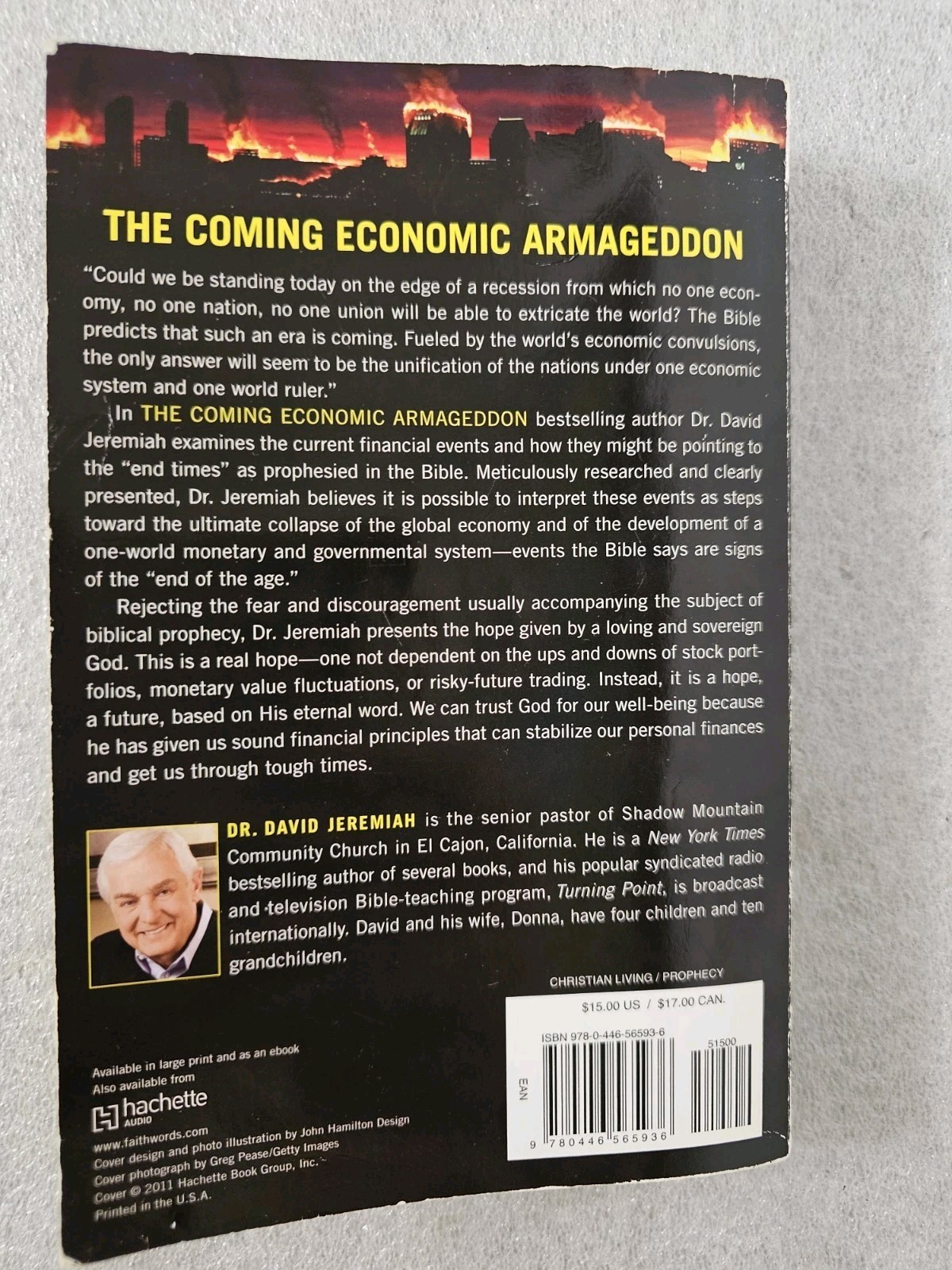 2 Paperback Books by Dr. David Jeremiah, Apocalypse/Armageddon Bible Prophecy