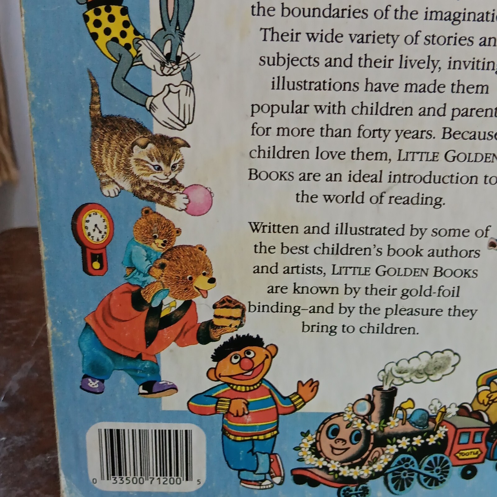 Golden Books Little Golden Books Lot 2 Hardcover Grover’s Alphabet/Jungle Book