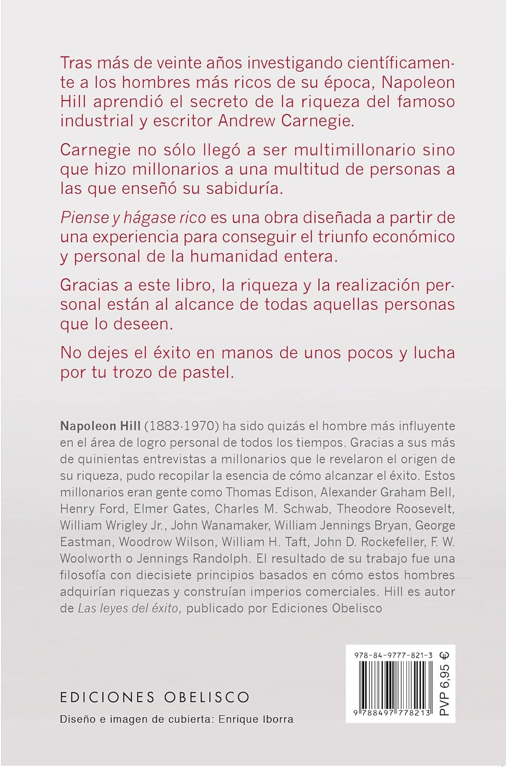 Piense Y Hágase Rico (Spanish Edition)