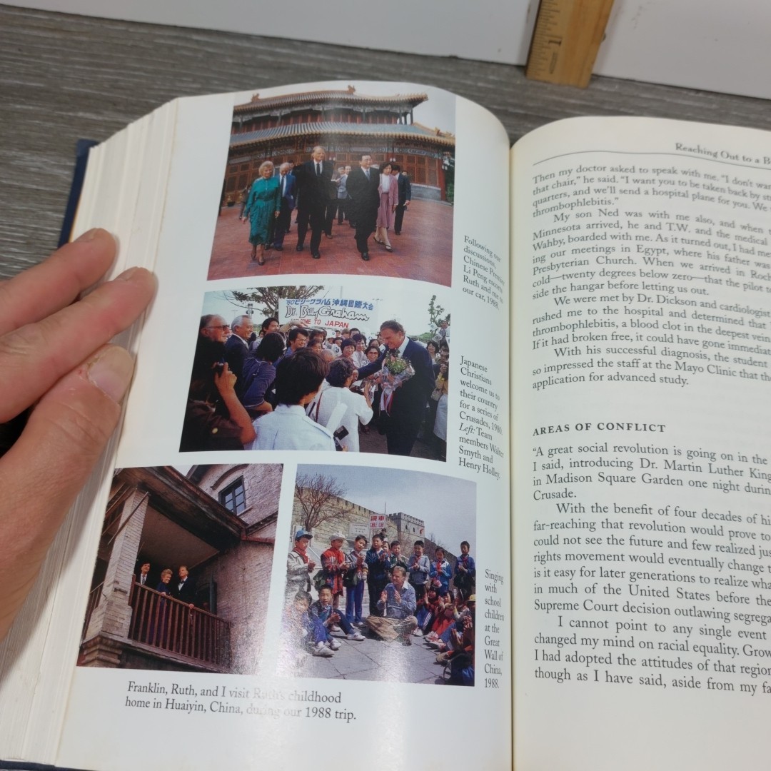 FIRST EDITION, FIRST PRINTING Just As I Am: The Autobiography of Billy Graham
