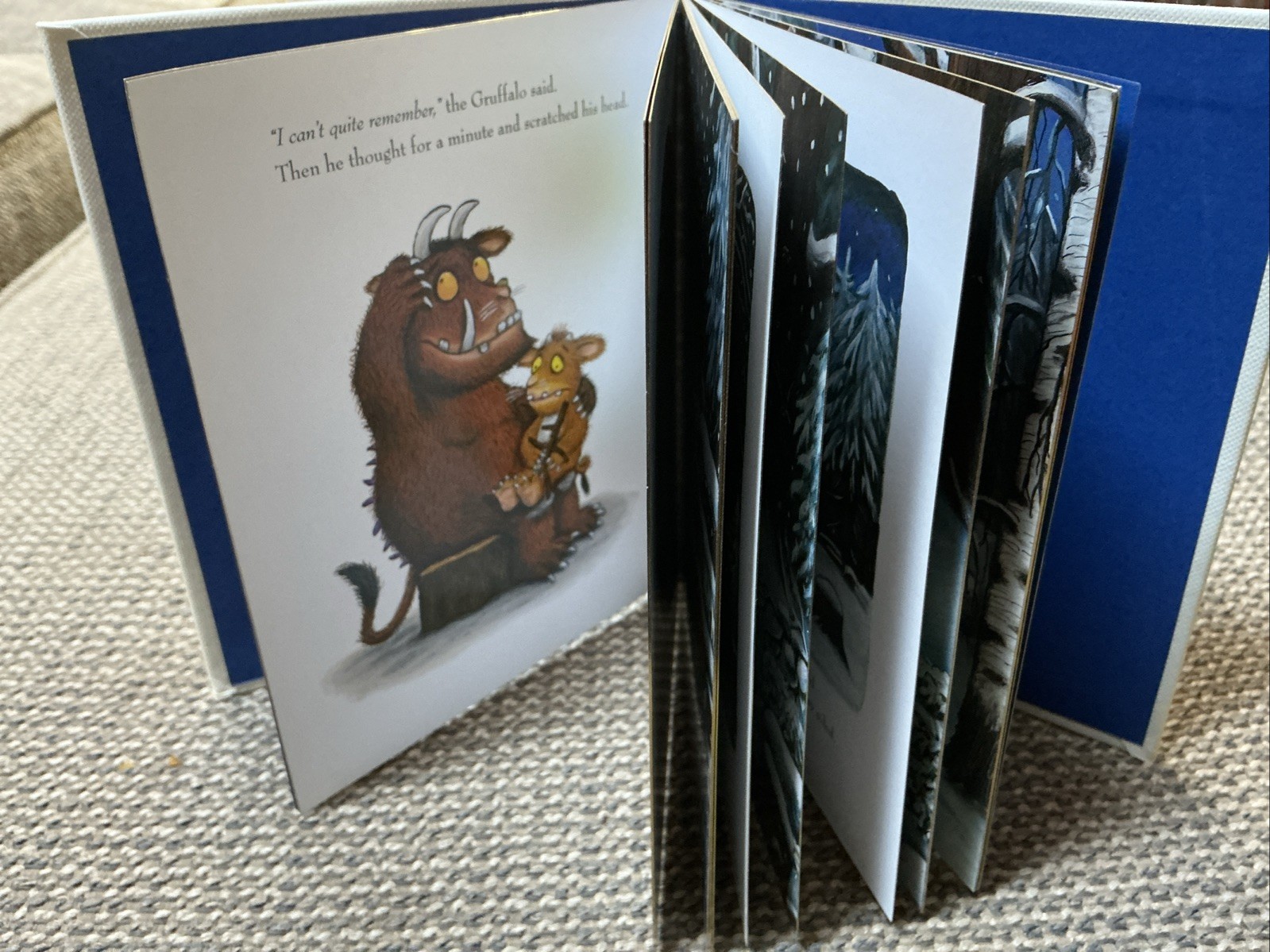 The Gruffalo – Mini Hardcover By Donaldson, Julia -Blue Foil Special Edition