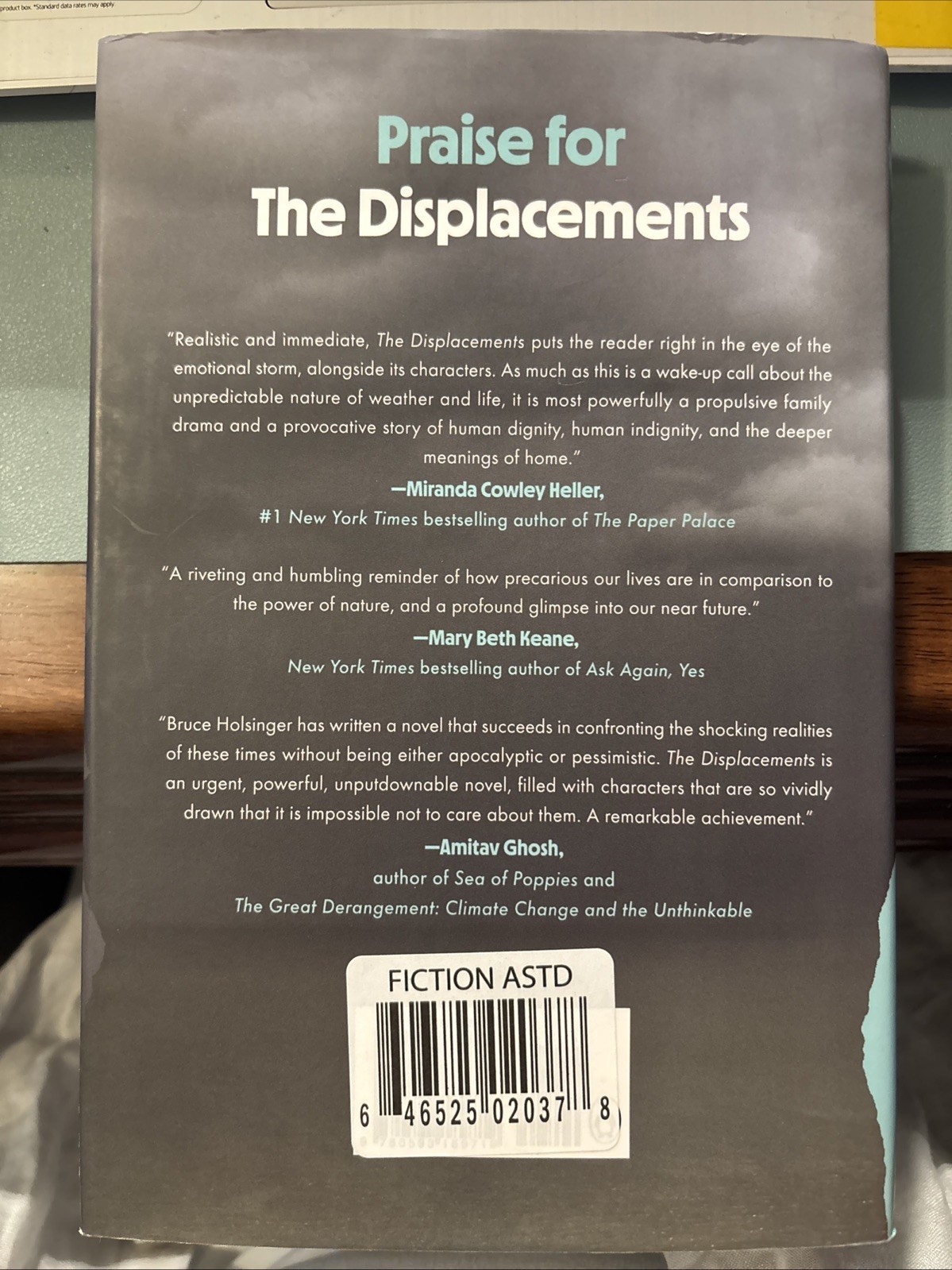 Displacements : A Novel by Bruce Holsinger (2022, Hardcover)