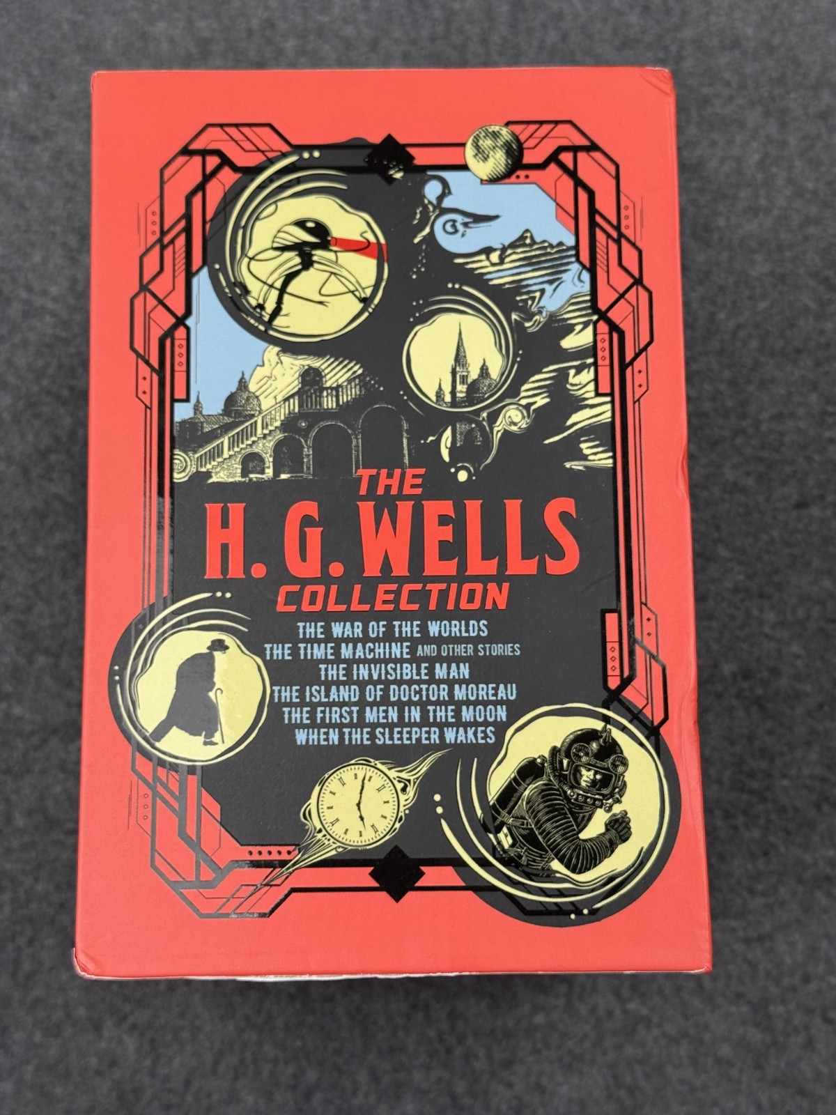 H. G. Wells Collection : Deluxe 6-Book Hardcover Box Set