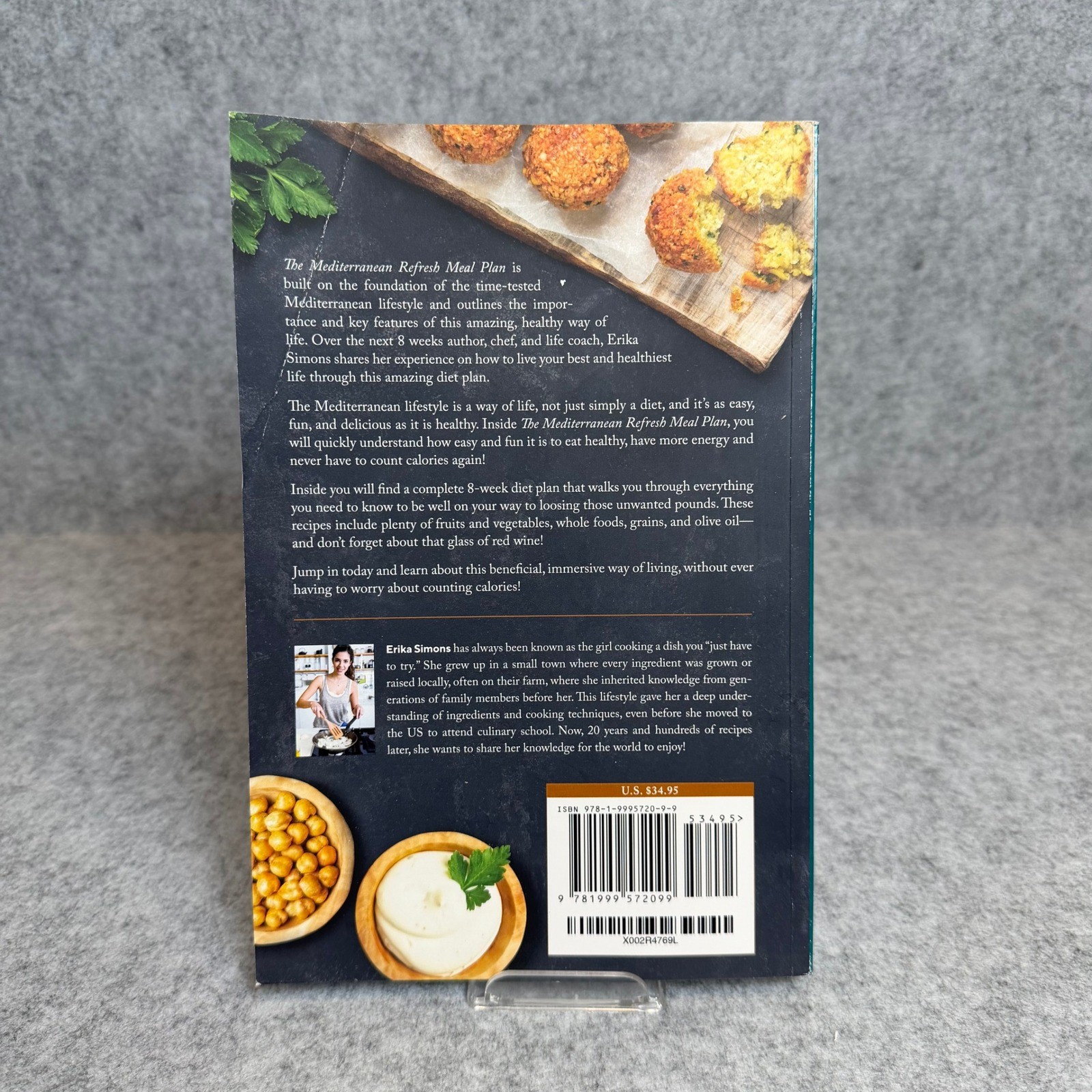 The Mediterranean Refresh: Meal Plan by Erika Simons – Paperback