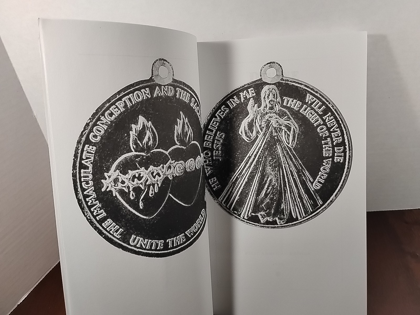 Divine Inspirations from Jesus & Mary : Vols. I & II – 1st Edition PBs w/ Medal