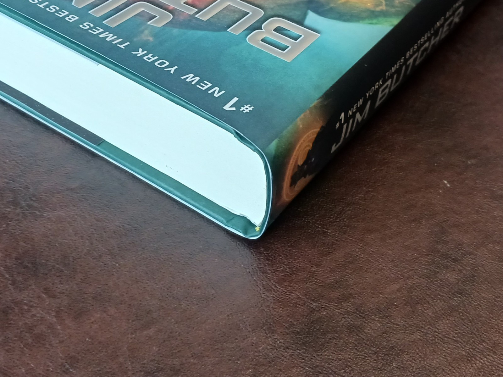 SIGNED Jim Butcher Autographed Book – Twelve Months, Dresden Files Series #18 HC