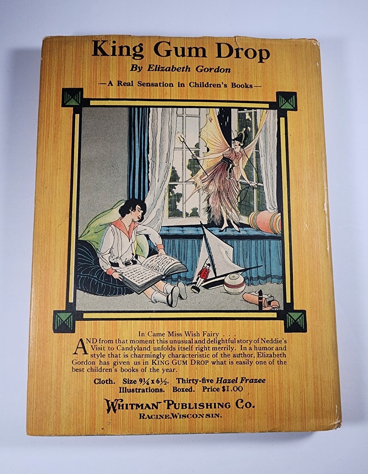 Vintage 1919 Jack And The Beanstalk And Other Tales Book Whitman Publishing RARE