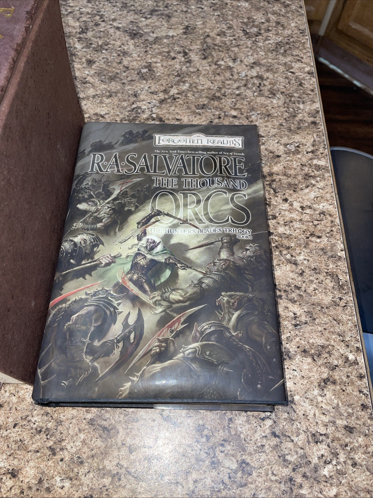 R.A. Salvatore Books Lot of 7 Forgotten Realms Hard Cover First Edition Fantasy