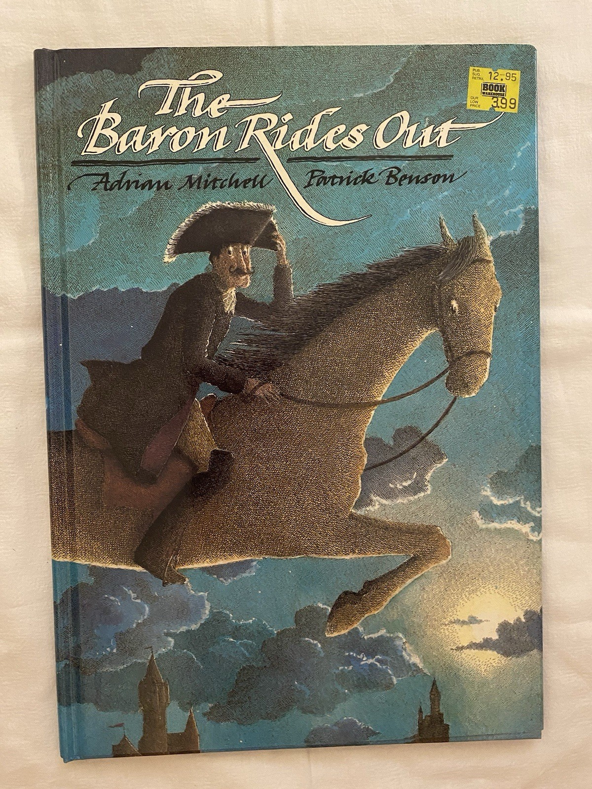 The Baron Rides Out Adrian Mitchell 1985 HC Illustrated Munchausen