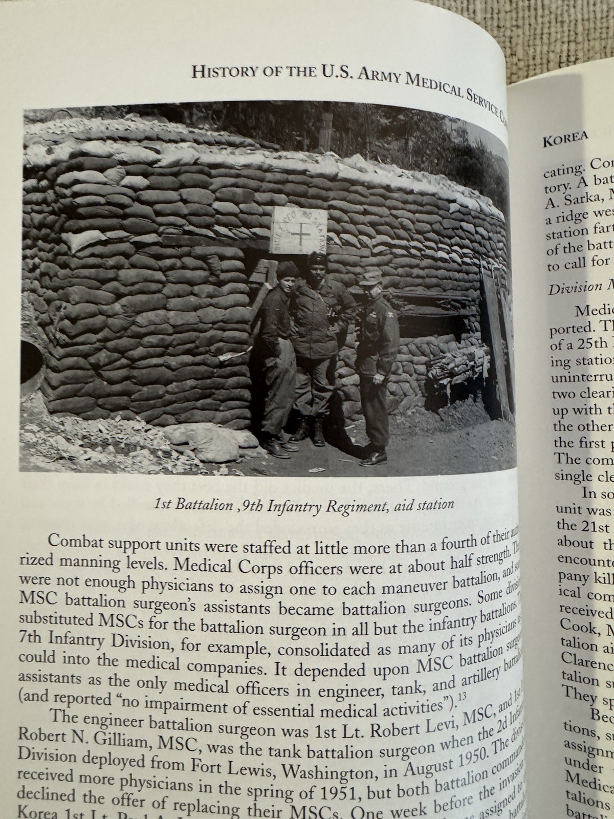 History of the U.S. Army Medical Service Corps 1996 Richard Ginn Military PB