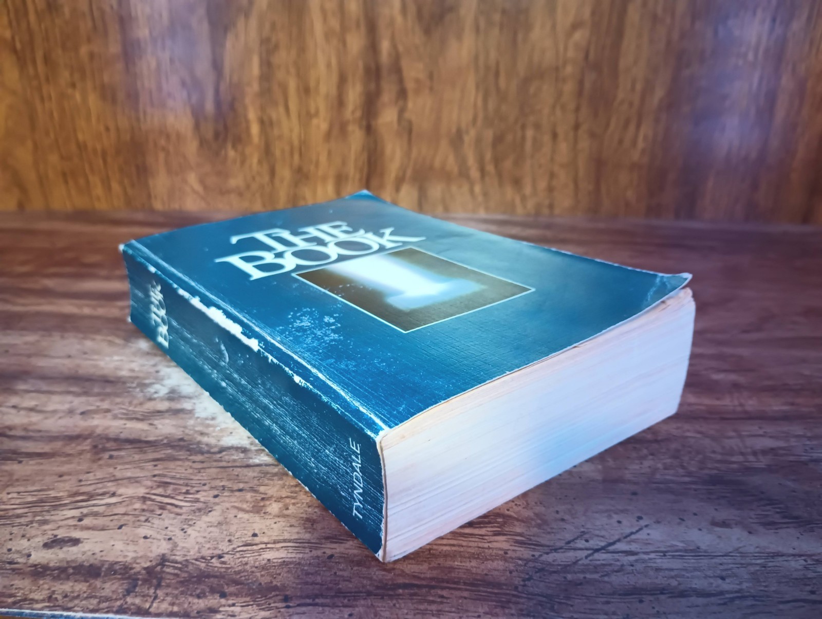 The Book Kenneth N. Taylor 1984 PB Tyndale 1312pp Christian Study Edition
