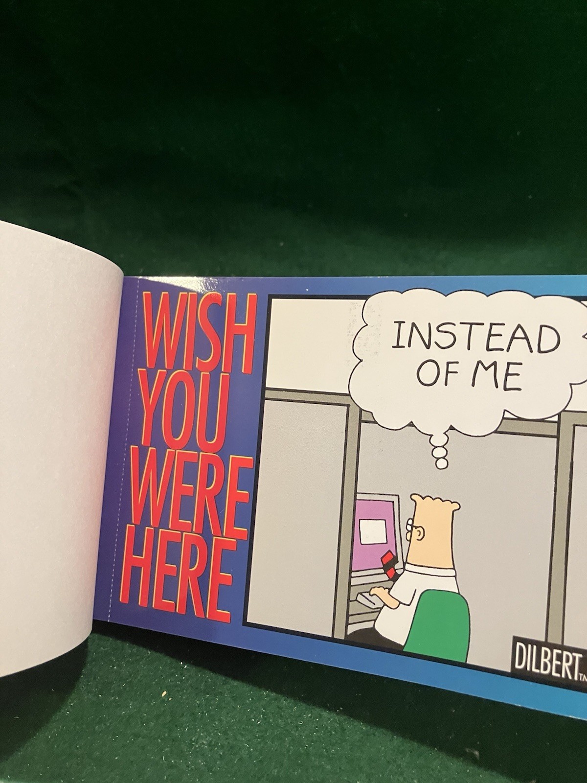 Dilbert A book of 30 Postcards by Scott Adams New