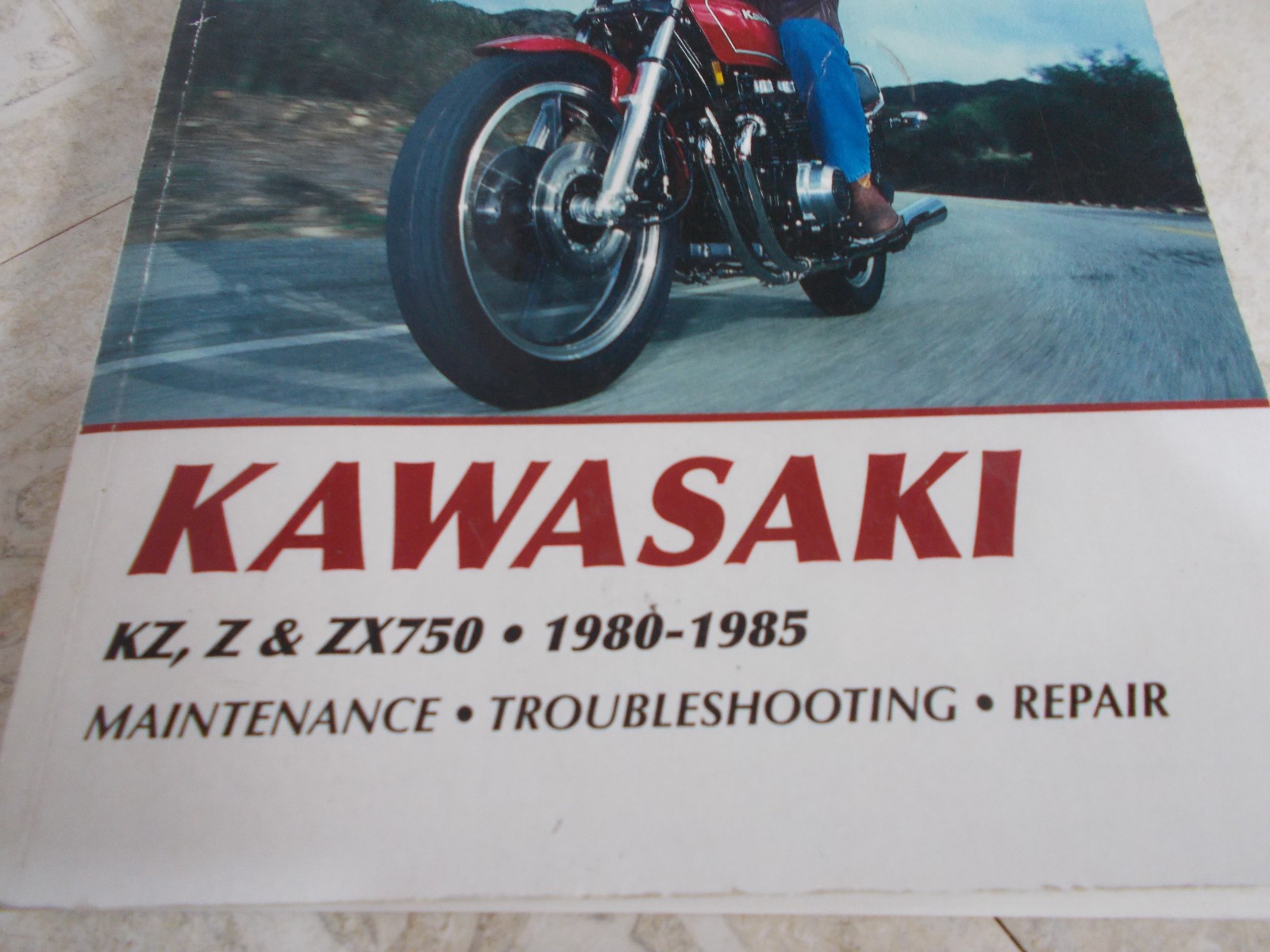 Clymer M450 Service Repair Manual Kawasaki KZ, Z & ZX750 Motorcycles 1980-1985