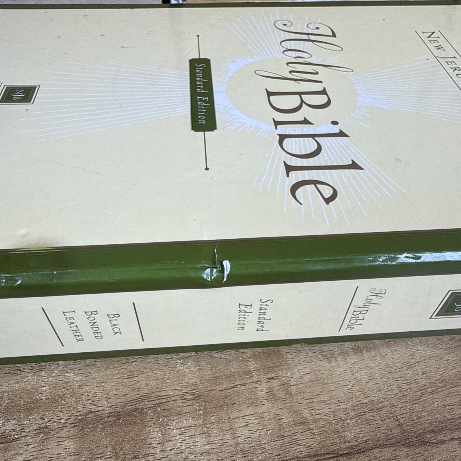 New Jerusalem Bible: Leather Edition Slipcase – Henry Wansbrough Catholic 1999