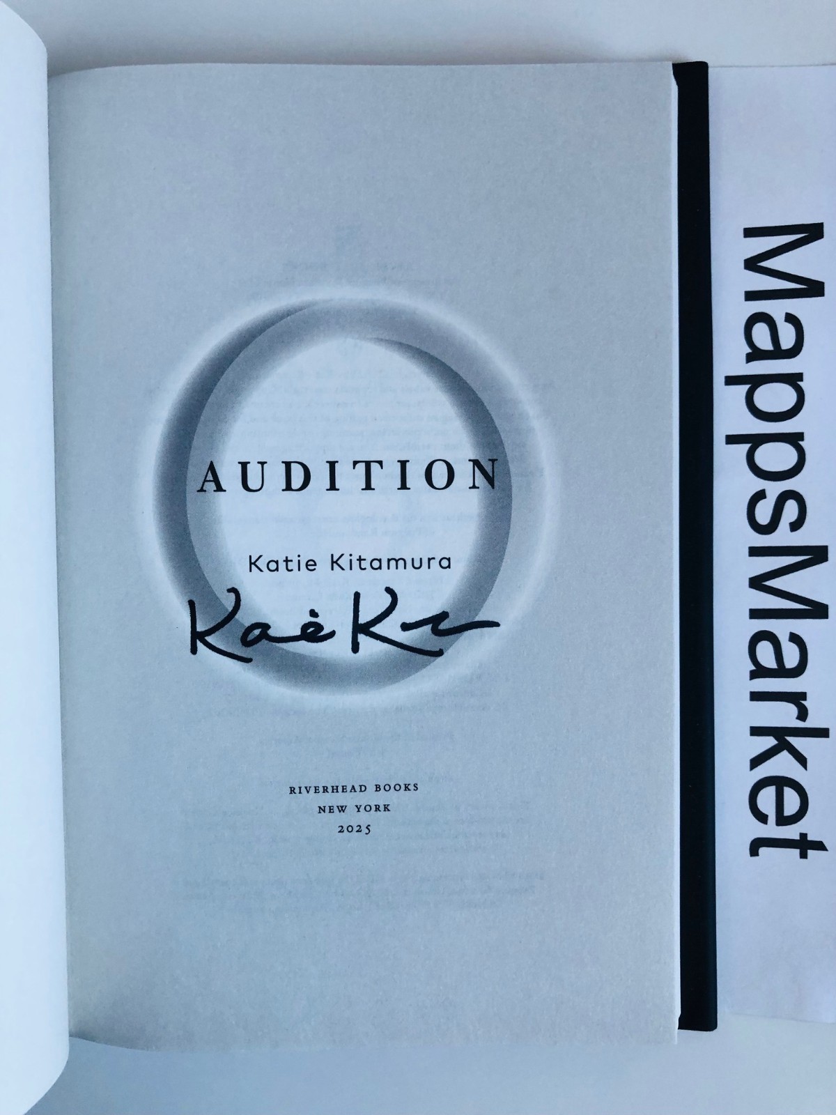 SIGNED Audition: A Novel by Katie Kitamura 1st/4th (2025, Hardcover)