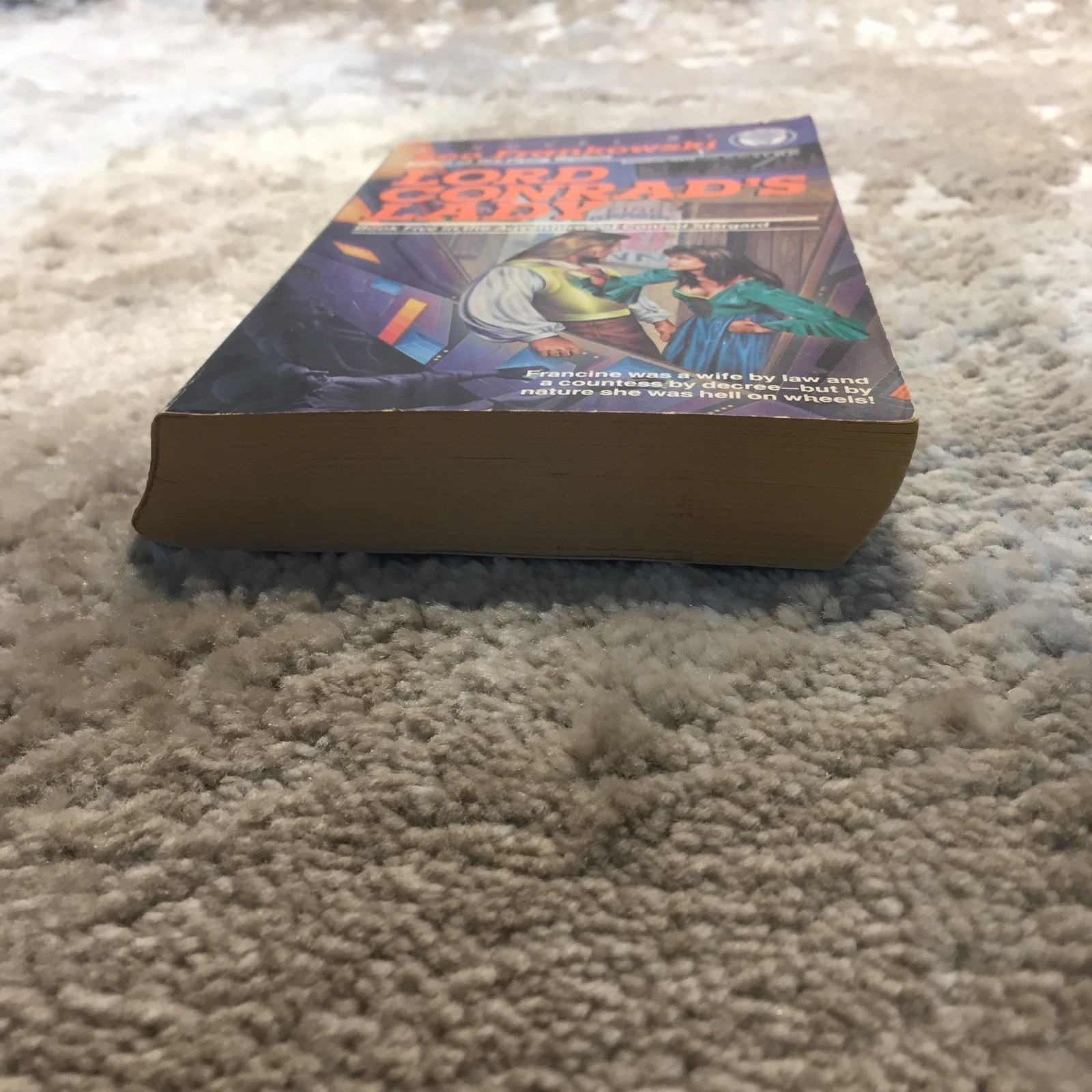 Lord Conrad’s Lady Leo Frankowski 1990 Del Rey Time Travel Science Fiction Book