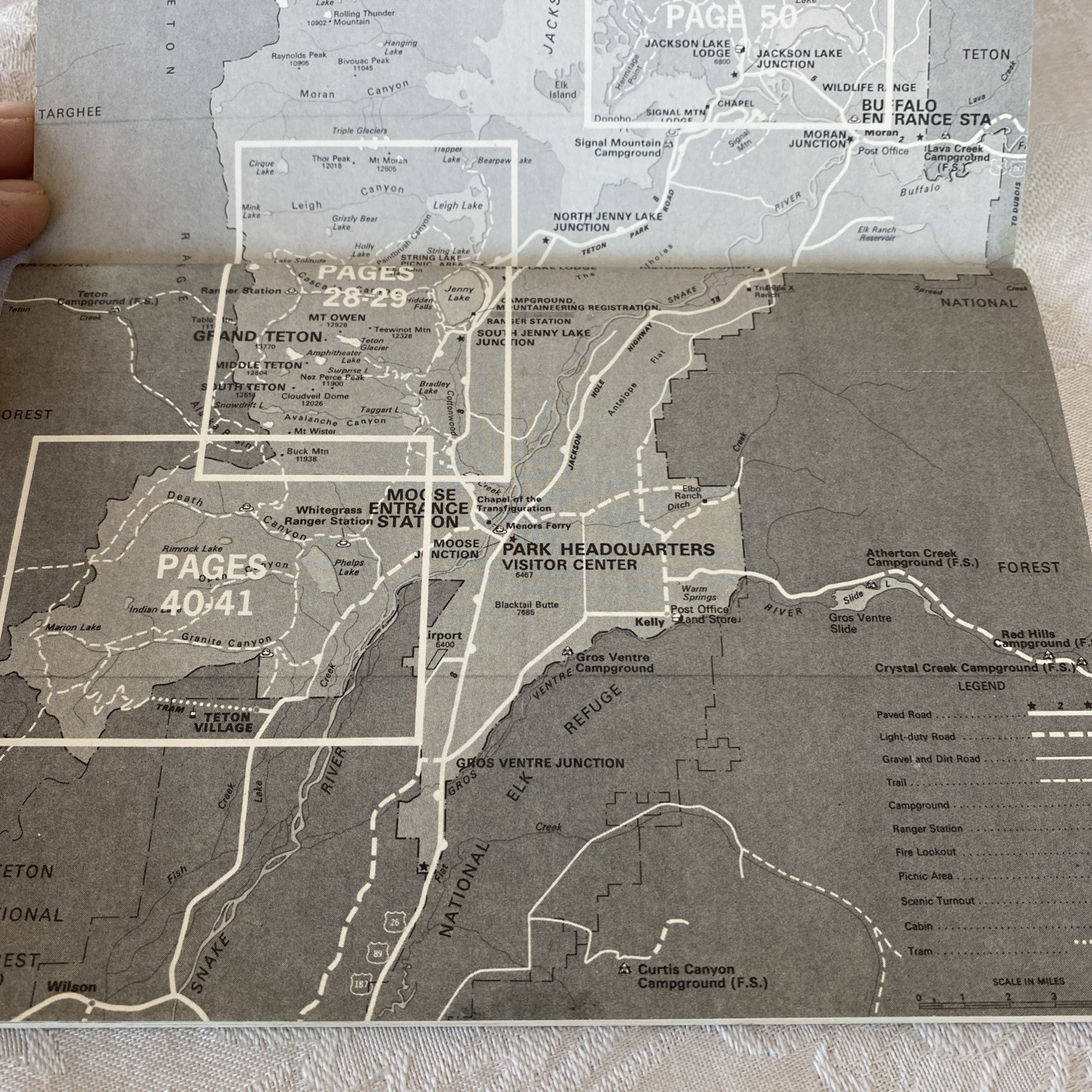 “Teton Trails”- Pamphlet (56 Pages) by Brian Harry with Illustrations 1982 PB