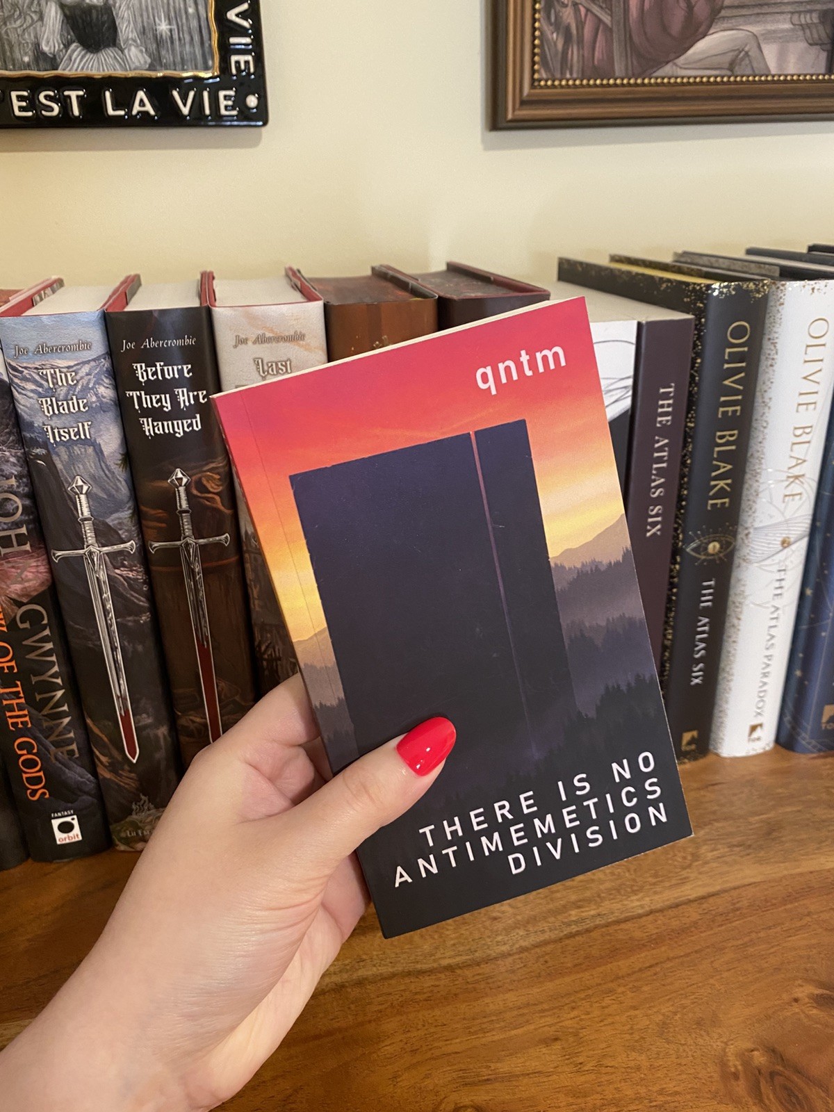 „There Is No Antimemetics Division“ by qntm (Original Paperback) [OOP — Rare!]