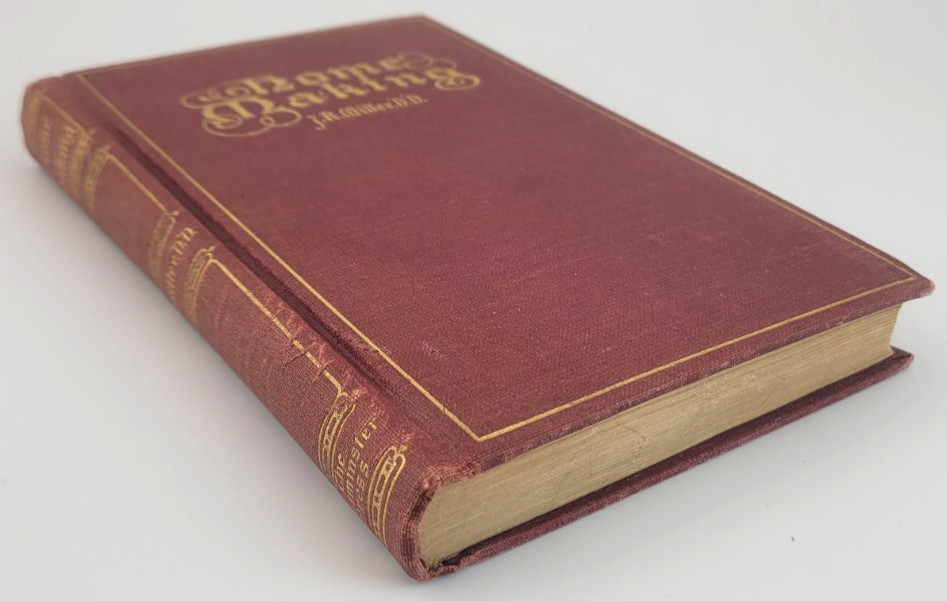 Antique 1921 Home Making J R Miller DD Hardcover Book Christian Family Vintage