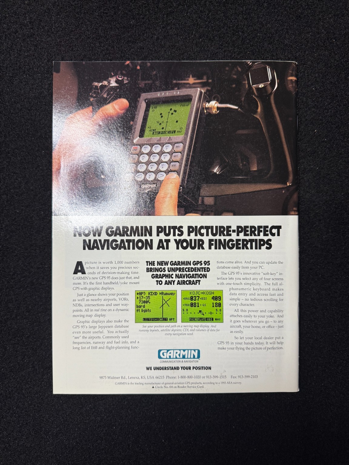 Plane & Pilot Magazine March 1994 Aviation GPS Navigation Aircraft Vintage