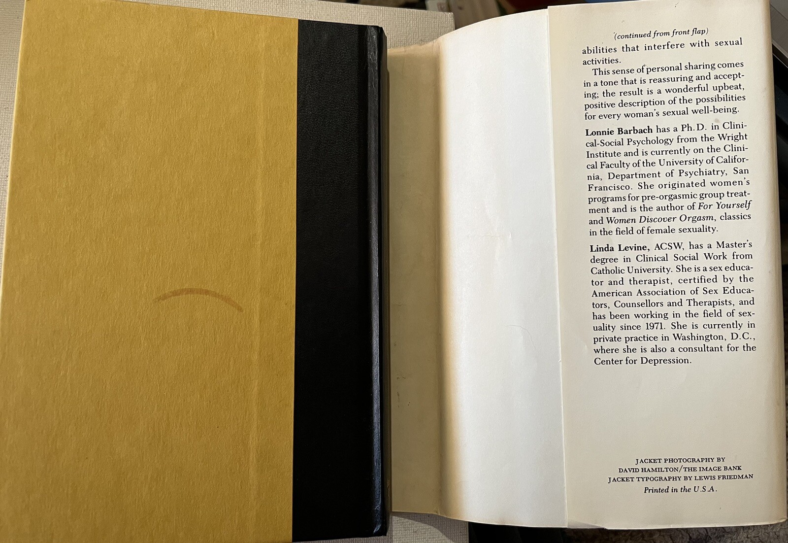 SHARED INTIMACIES: Women’s Sexual Experiences 1980 Barbach And Levine HB/dj BCE