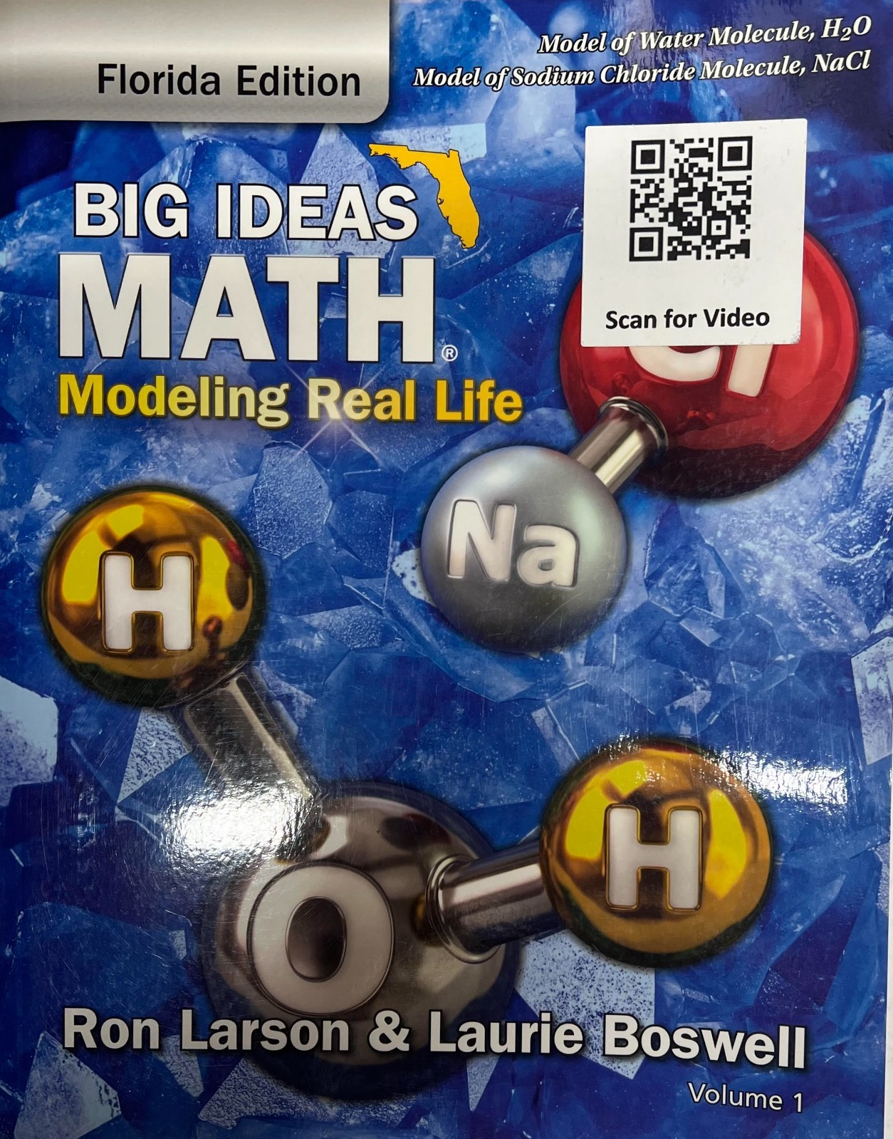 Grade 5 Big Ideas Math Florida Modeling Real Life Student Edition Volume 1 2020