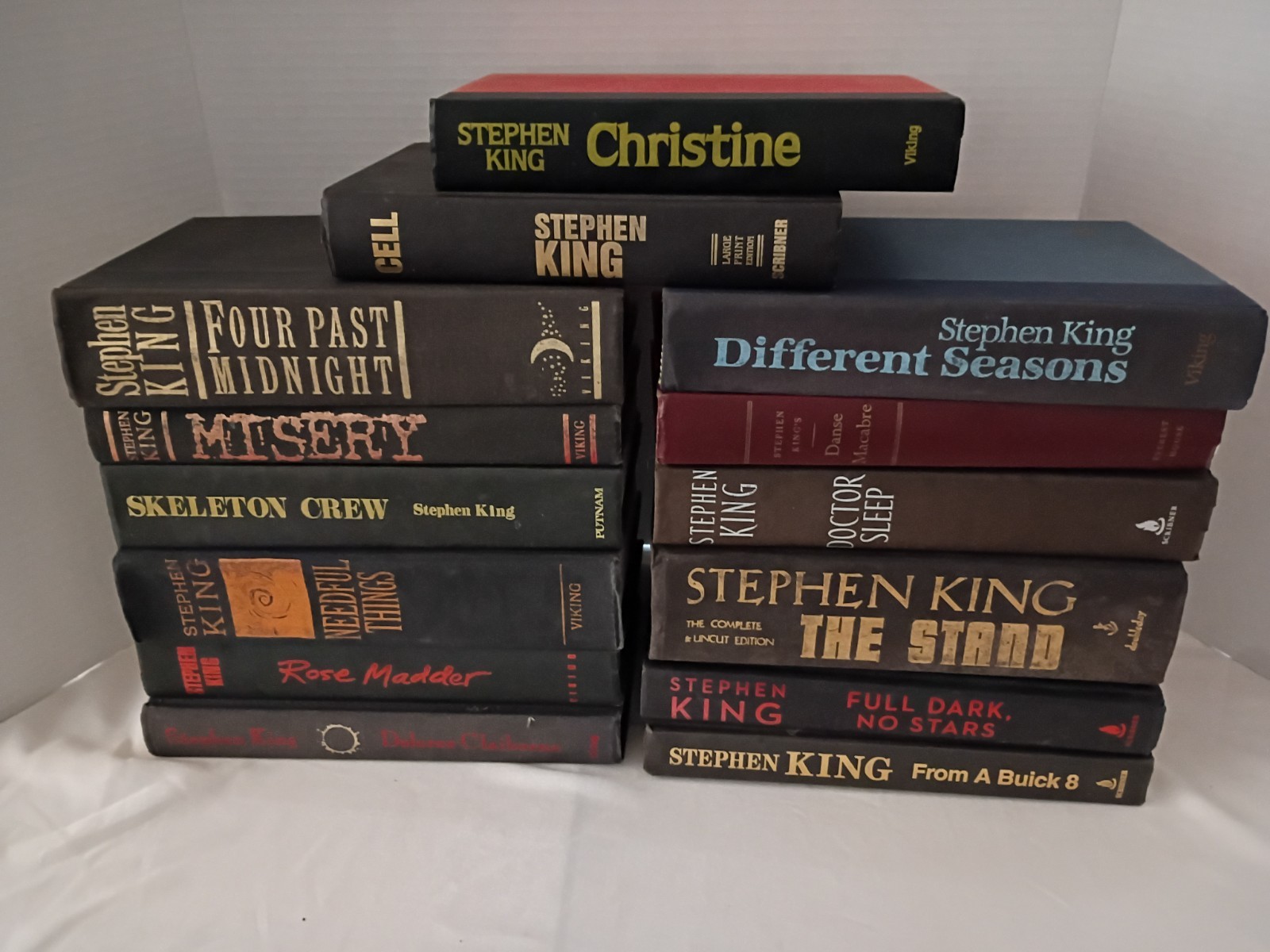 Stephen King 14 Book HC Lot Christine Stand Skeleton Crew Misery King