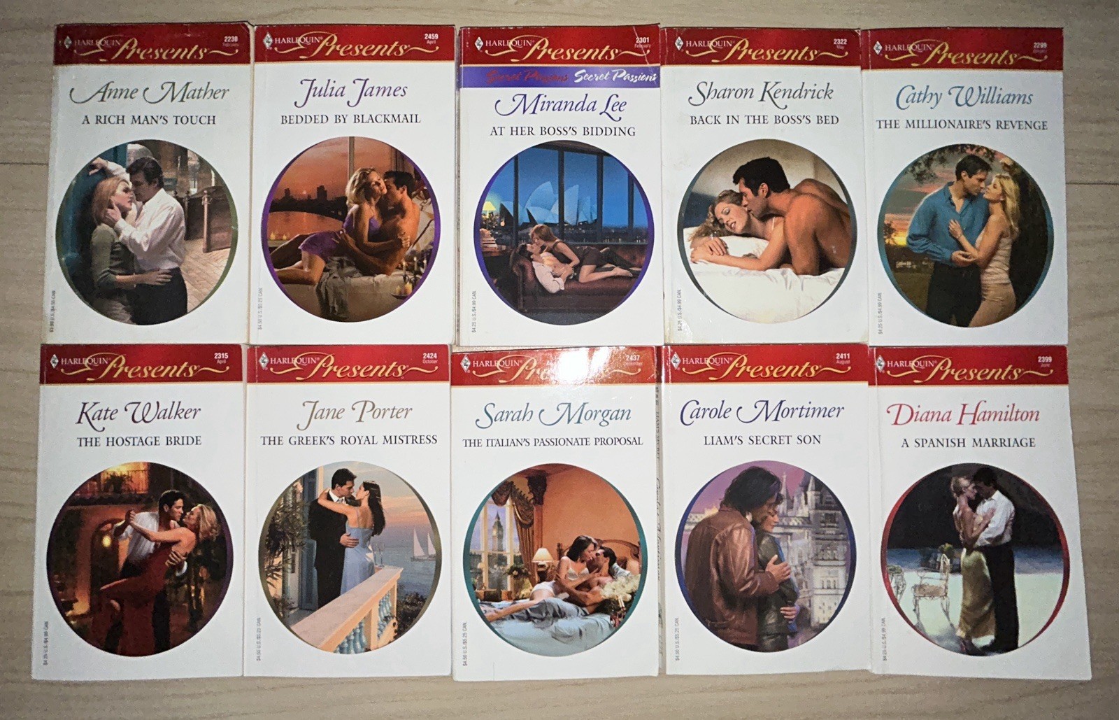 Harlequin Romance Books, Pick Your Own Title, Year 2000-2008 Very Good Condition