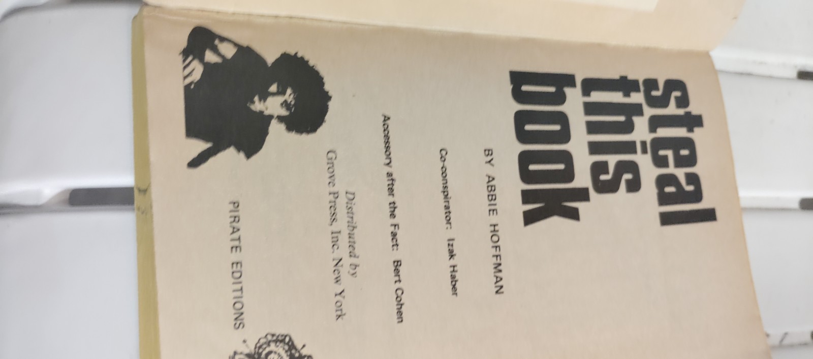 Steal This Book by Abbie Hoffman – 1971 1st Pirate Editions, 5th Printing