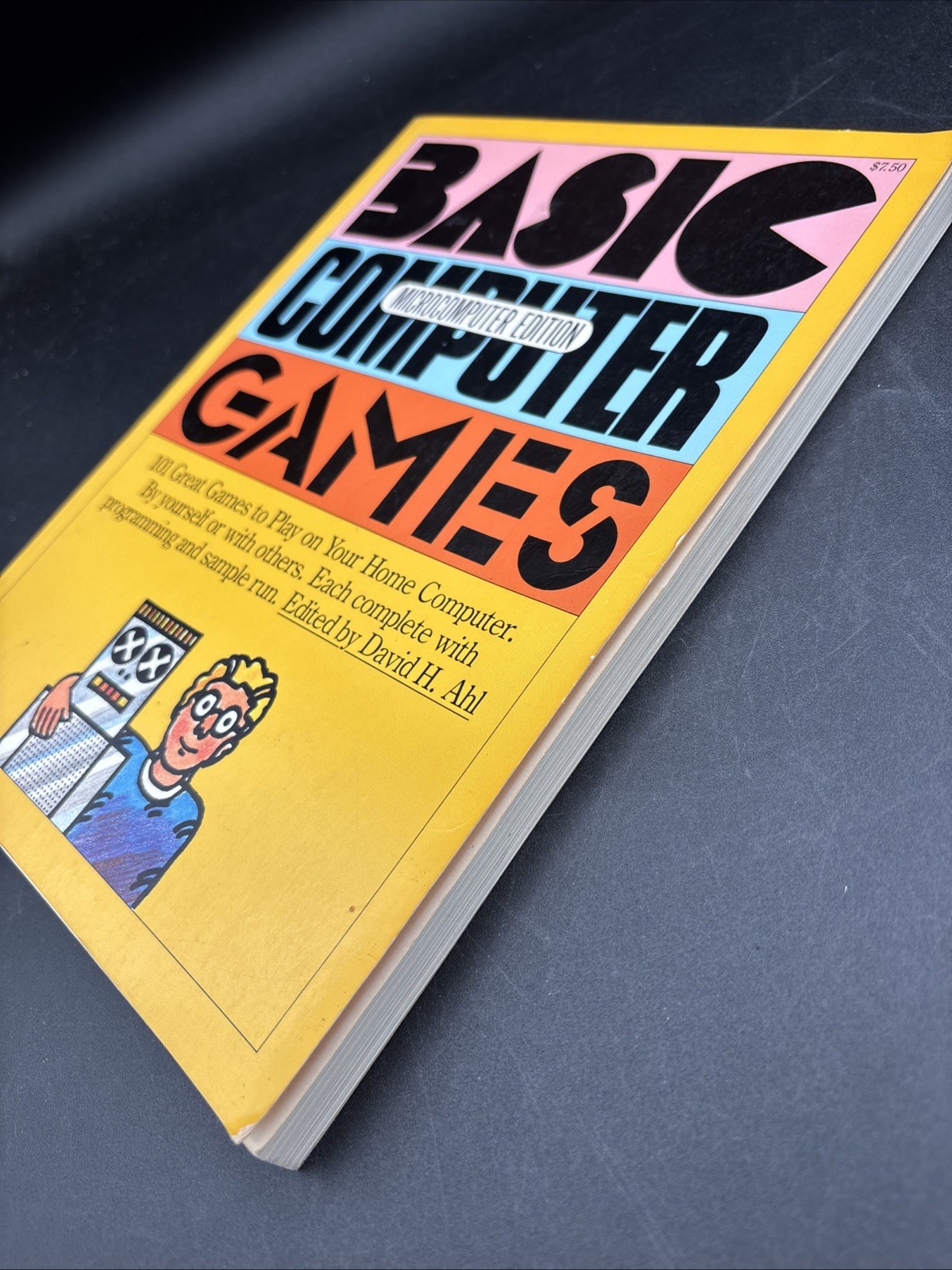 Basic Computer Games Microcomputer Edition David Ahi Early Home Computer 1st Ed