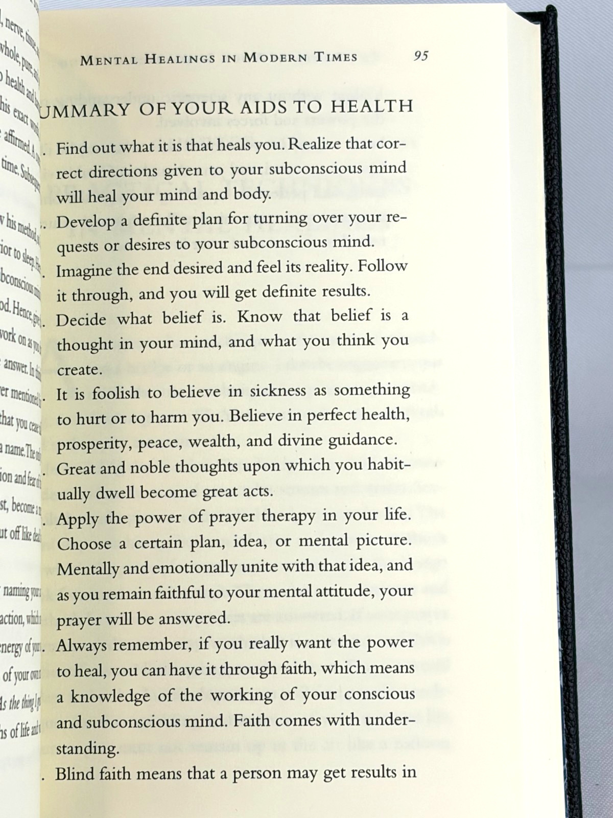 THE POWER OF YOUR SUBCONSCIOUS MIND Joseph Murphy Deluxe Edition Leather Bound