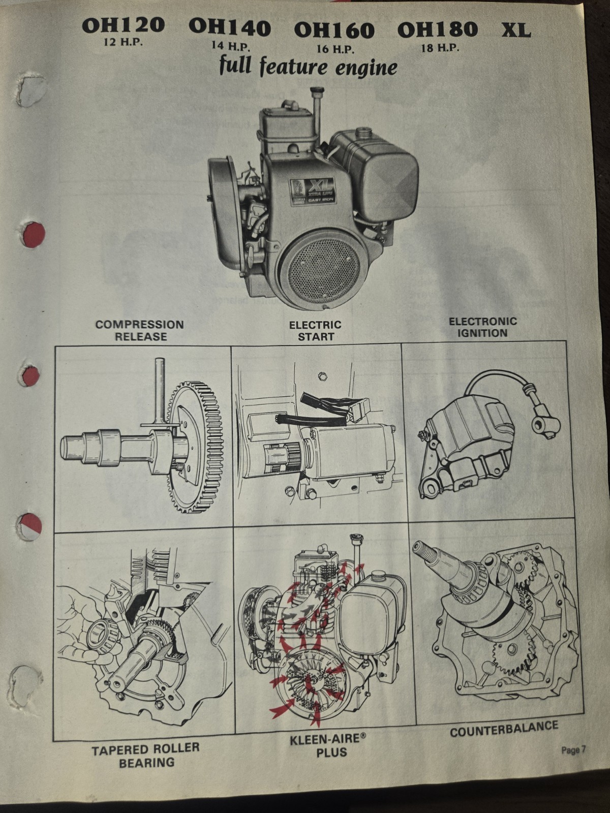 TECUMSEH HIGHLIGHTS MAGAZINE BOOKLET 1980-1982 AS SHOWN A BIT ROUGH