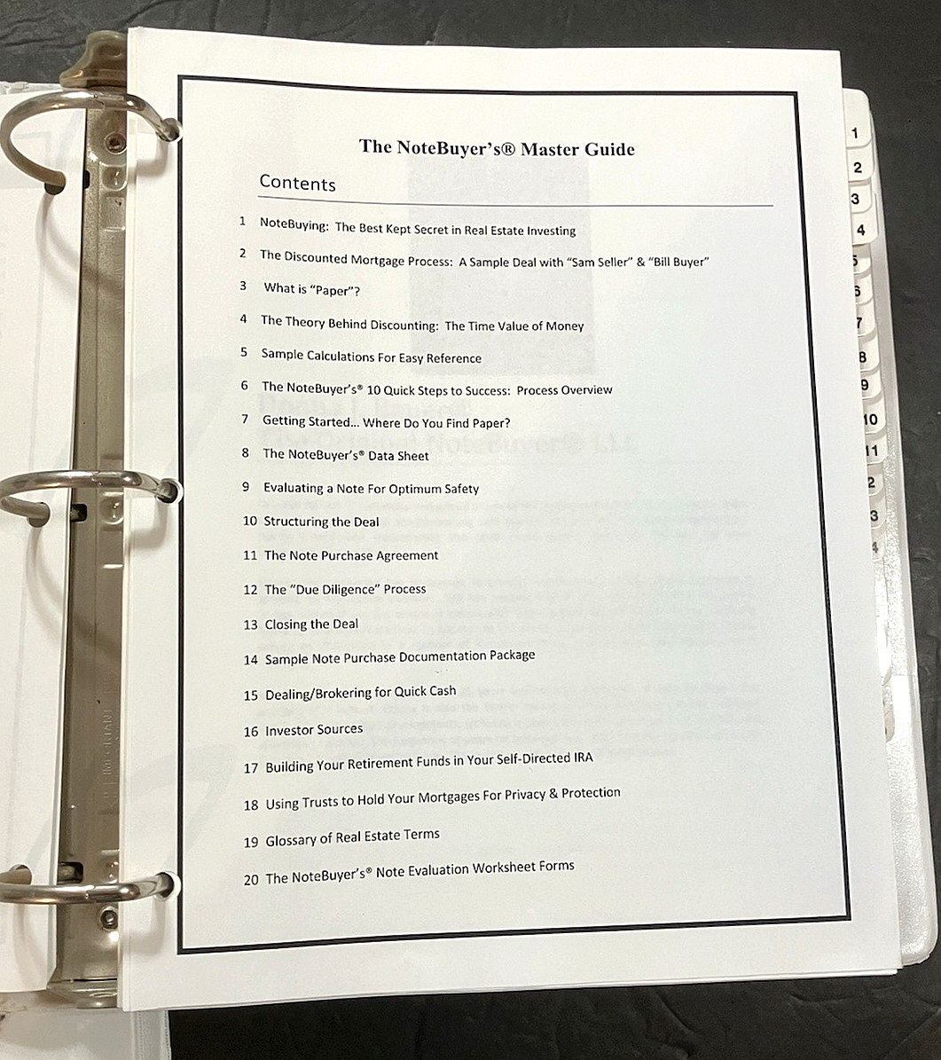 Donna Bauer The Original Note Buyers Master Guide Financial Advisor Real Estate