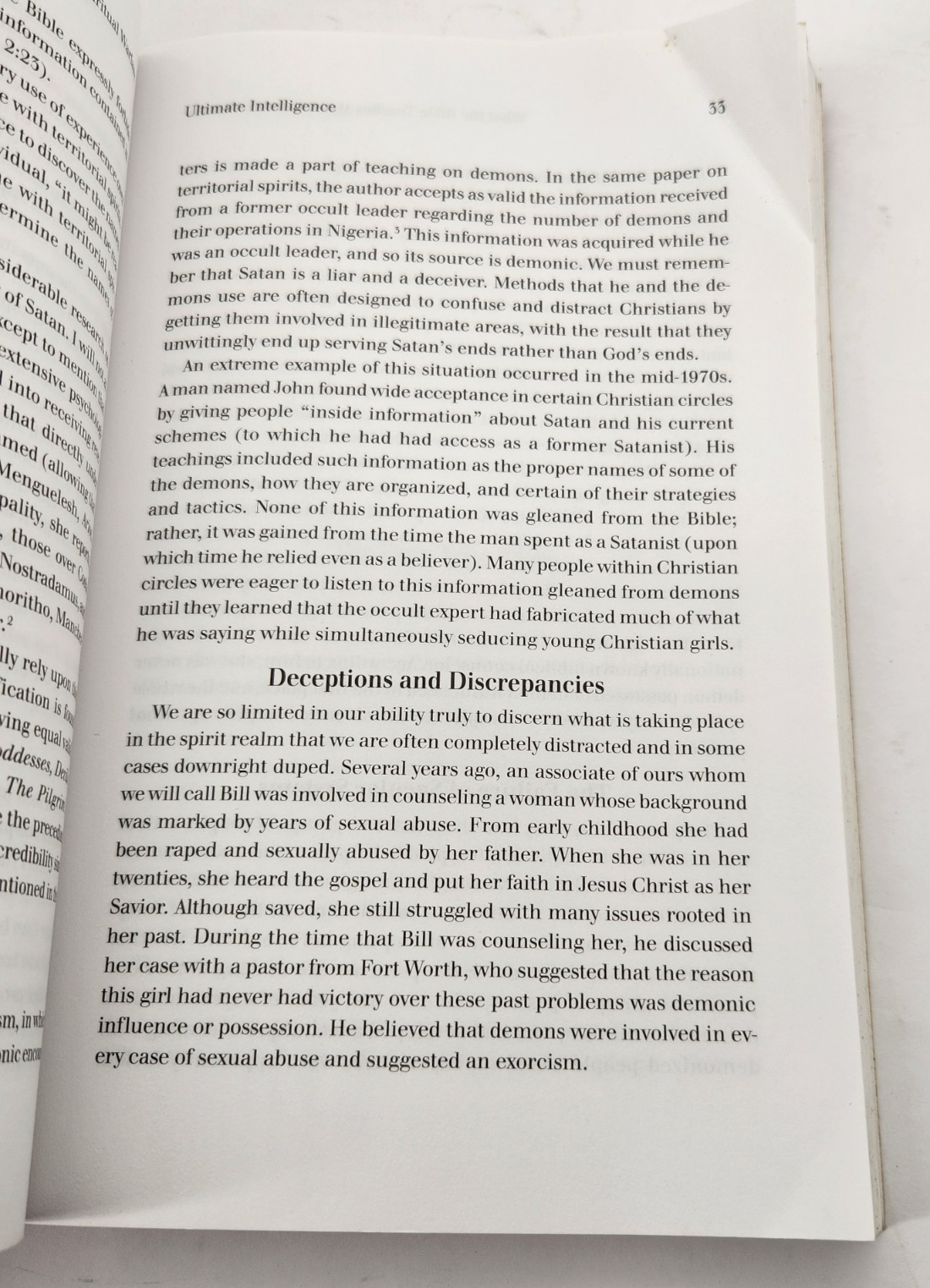 WHAT THE BIBLE TEACHES ABOUT SPIRITUAL WARFARE By Robert Dean & Thomas Ice PB