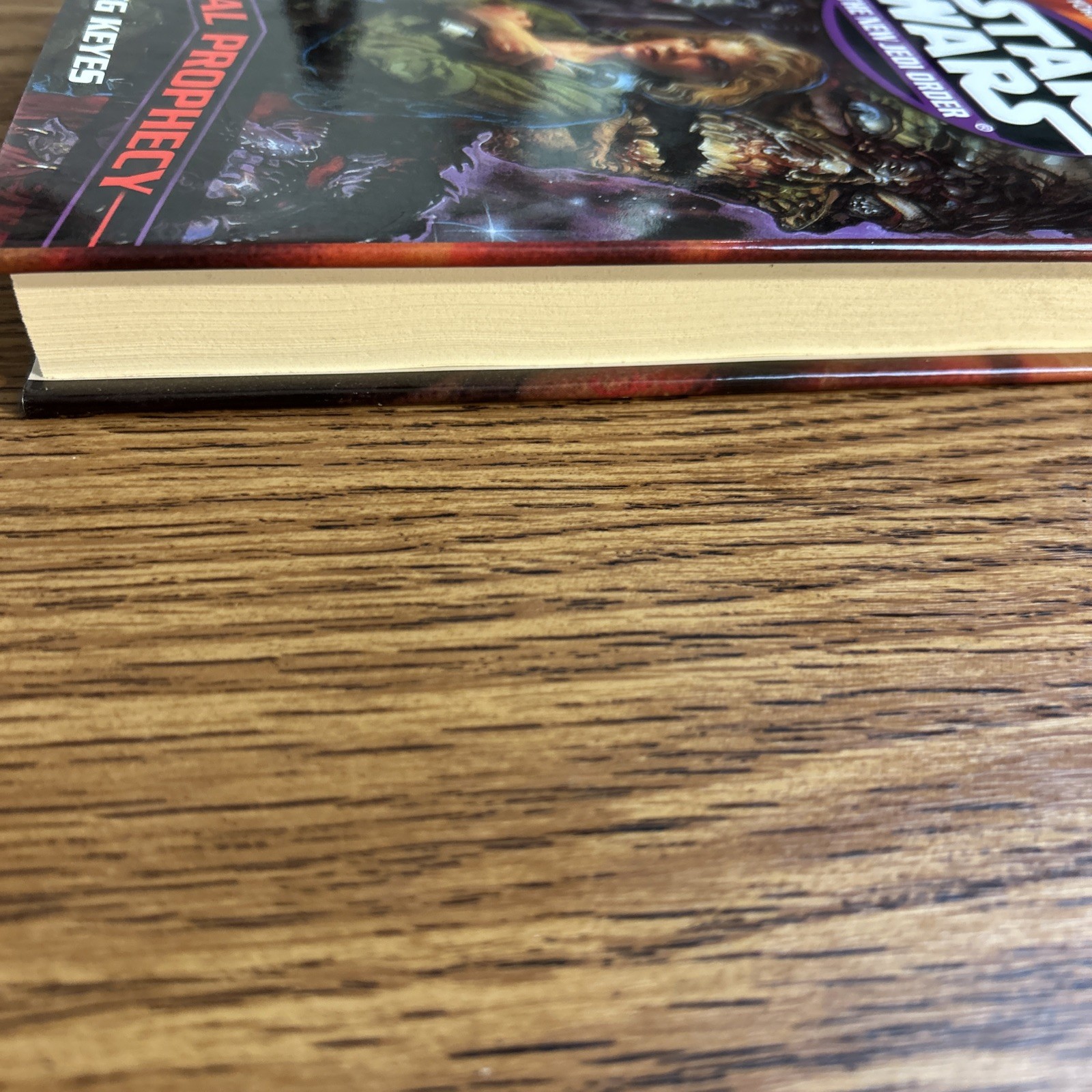 Star Wars The Final Prophecy Greg Keyes Hardcover DJ New Jedi Order Del Rey