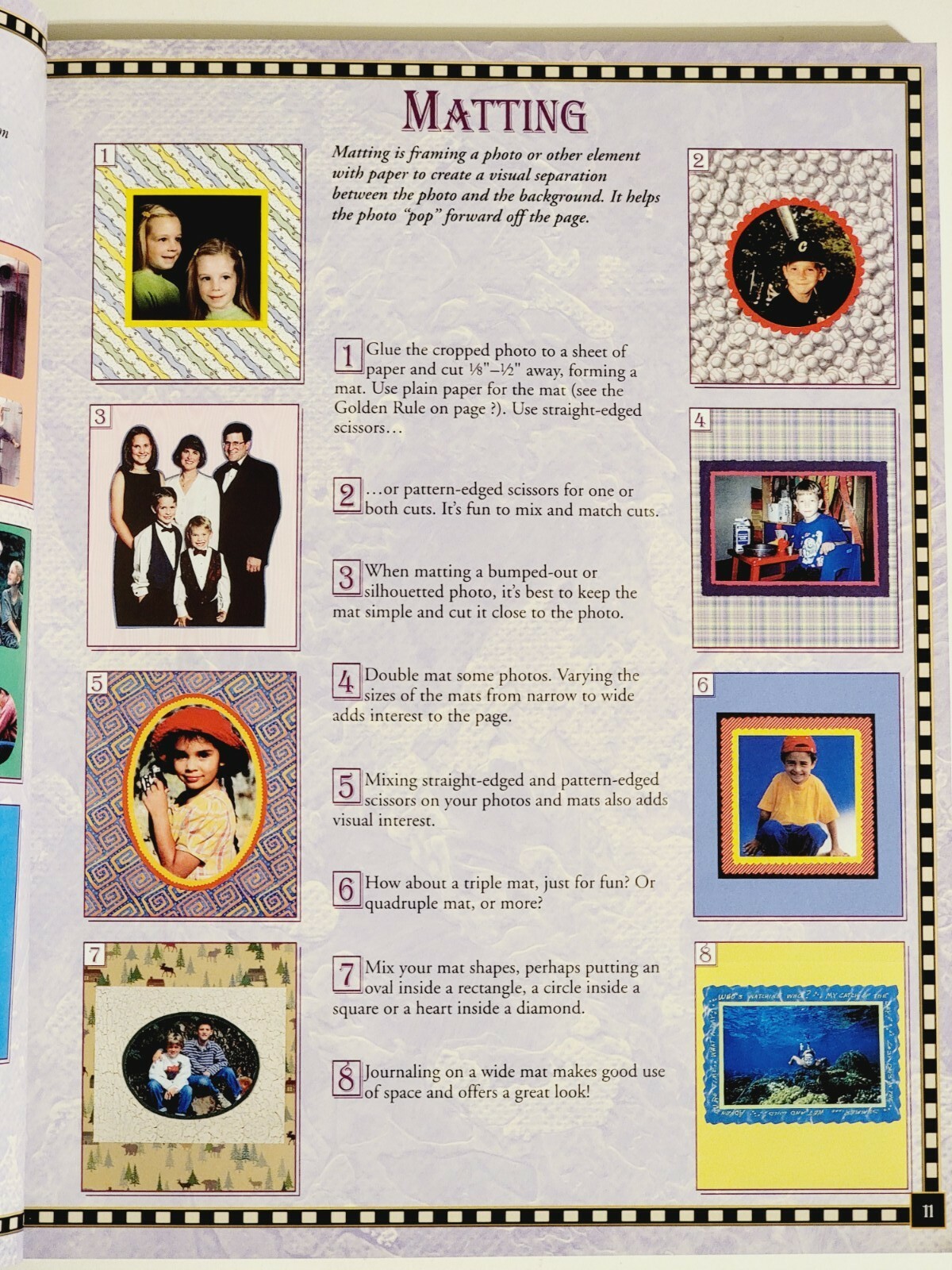 Making Terrific Scrapbook Pages Book, pages 144, by Hot Of The Press Inc.