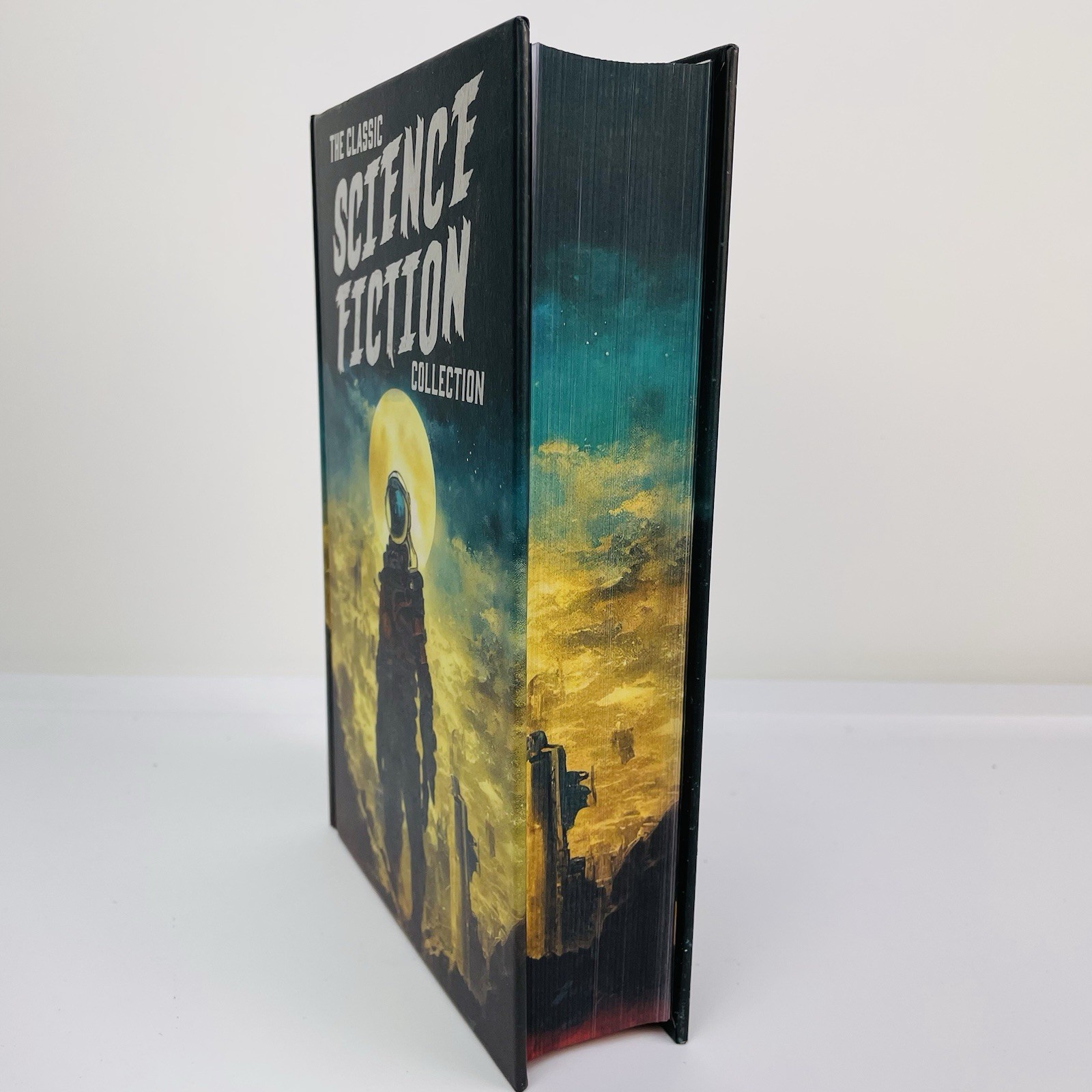 The Classic Science Fiction Collection Arcturus HC Sprayed Edges Anthology Wells