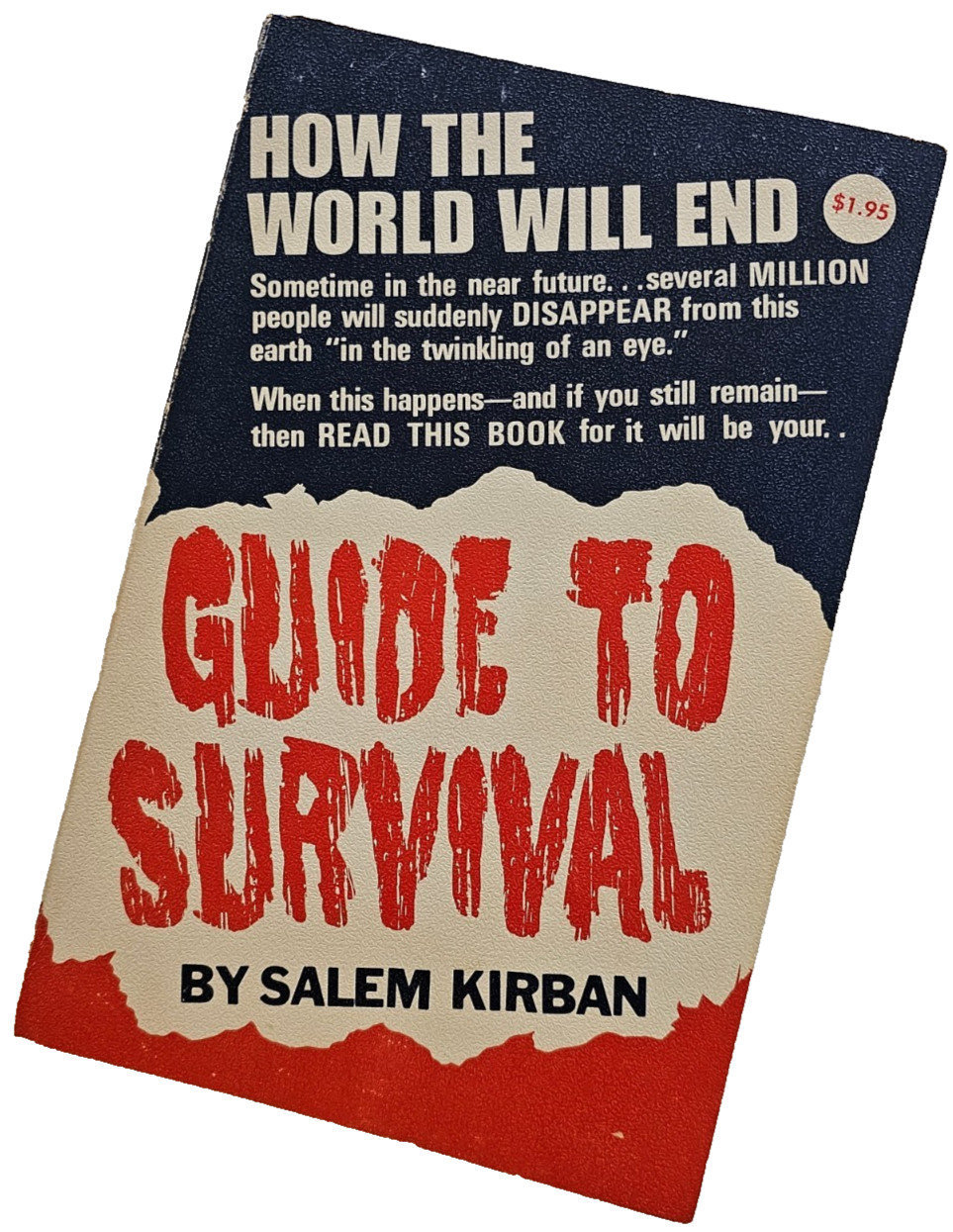 Vtg 1969 GUIDE TO SURVIVAL Salem Kirban END TIMES APOCALYPSE ANTICHRIST PB