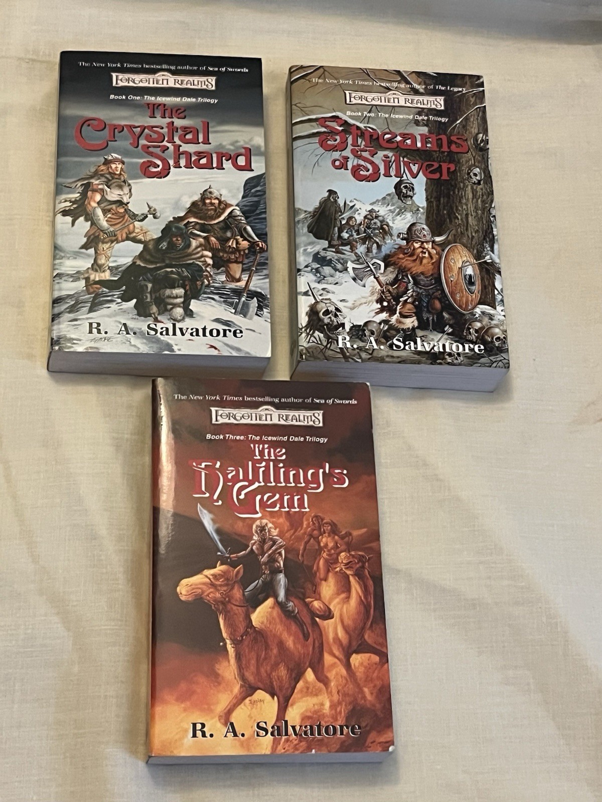 The Icewind Dale Trilogy Boxed Set R.A. Salvatore Forgotten Realms Crystal Shard